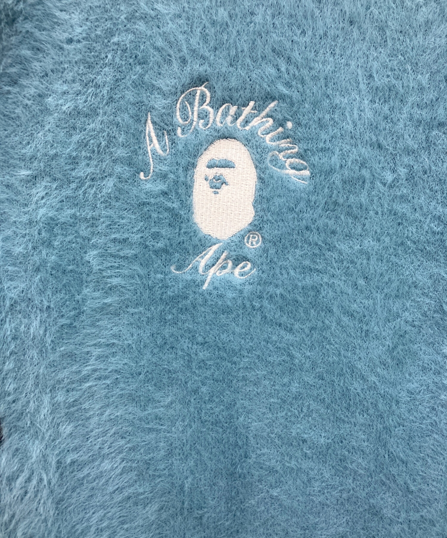 中古・古着通販】A BATHING APE (アベイシングエイプ) シャギーニット