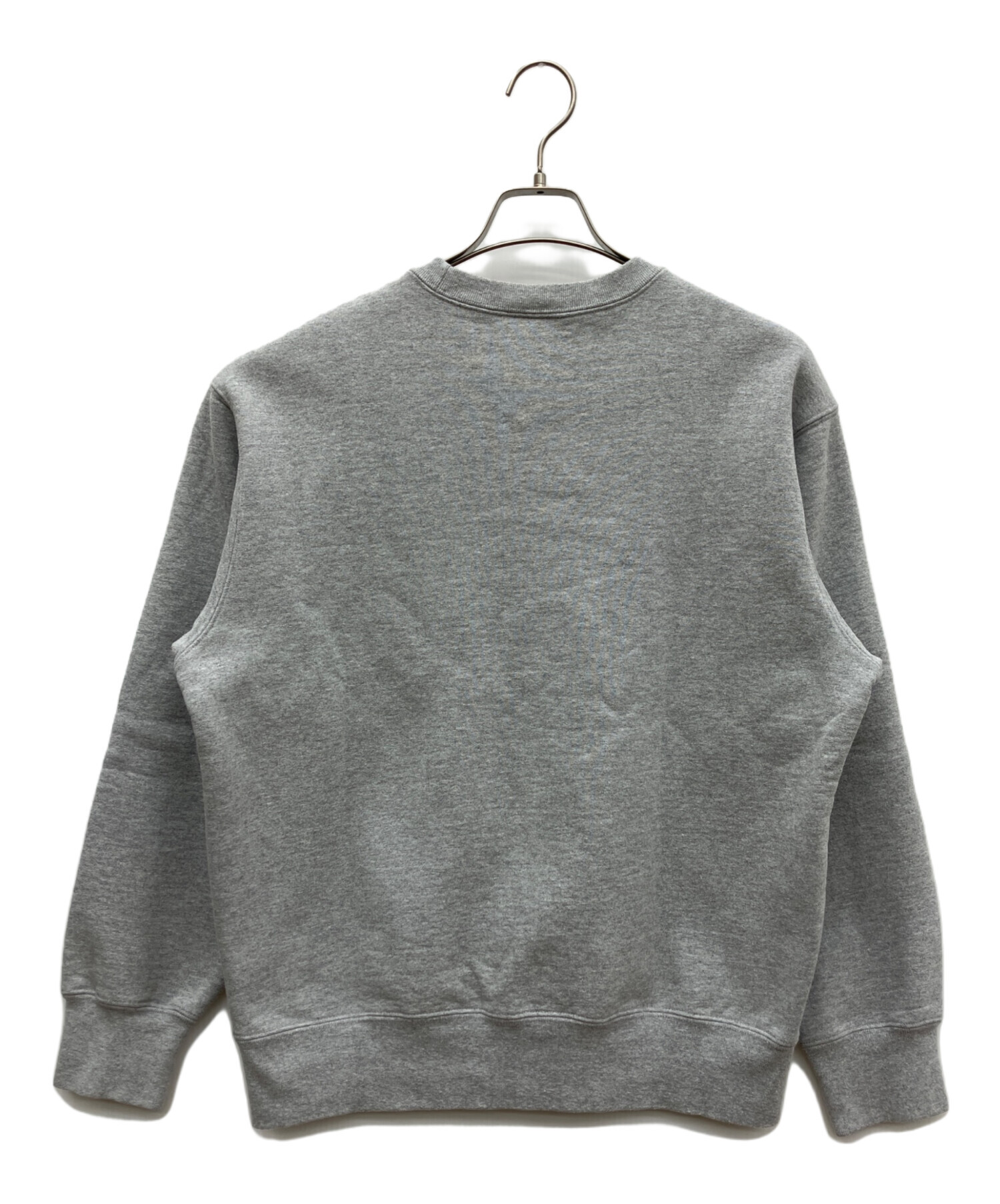 Supreme Box Logo Crewneck グレー 紙タグ 中古・古着通販】Supreme (シュプリーム) Box Logo Crewneck グレー