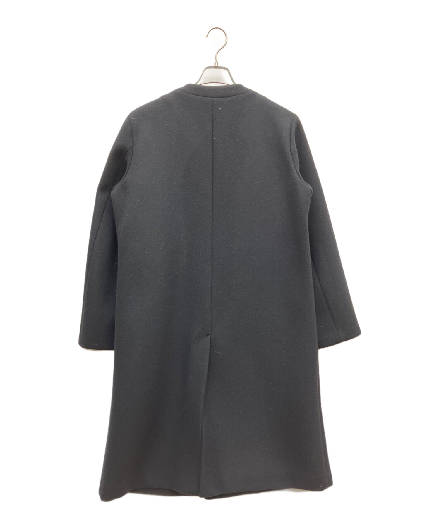 R*様 UNITED TOKYO ボンディングノーカラーコート　黒 中古・古着通販】UNITED TOKYO (ユナイテッドトーキョー) ボンディング