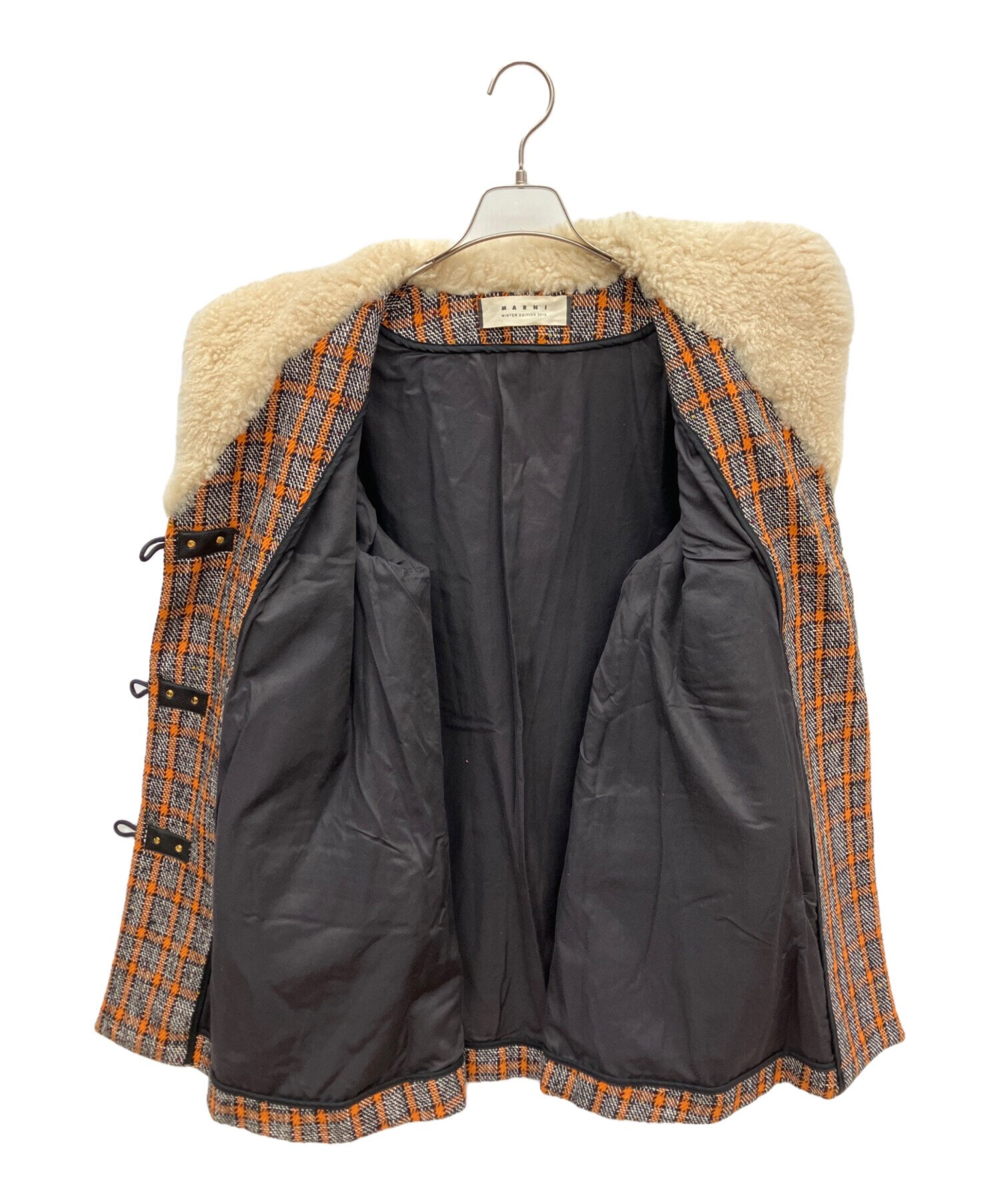 中古・古着通販】MARNI (マルニ) ツイードコート サイズ:42｜ブランド