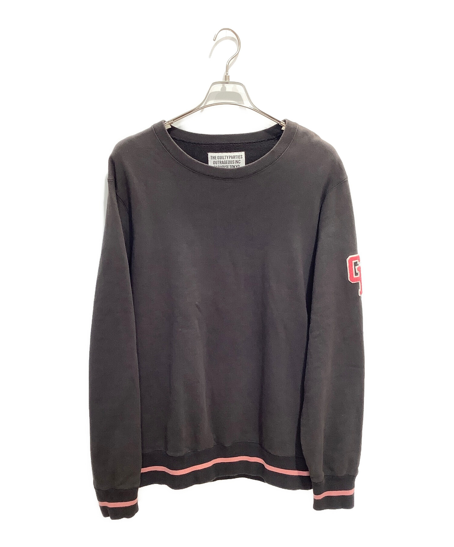 WACKOMARIA ブラック スウェット L/G WACKOMARIA ブラック スウェット L⁄G