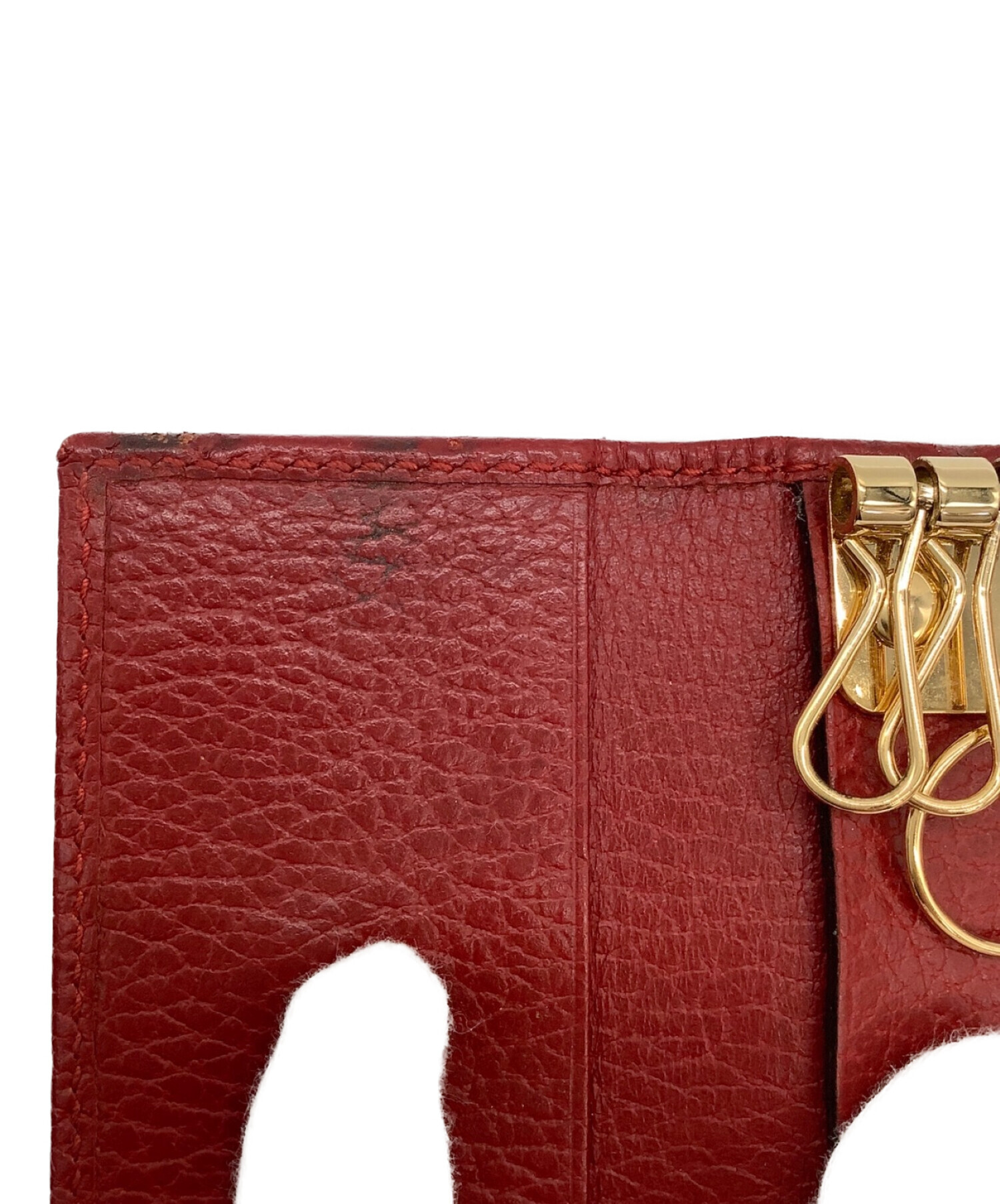 中古・古着通販】GUCCI (グッチ) キーケース レッド｜ブランド・古着