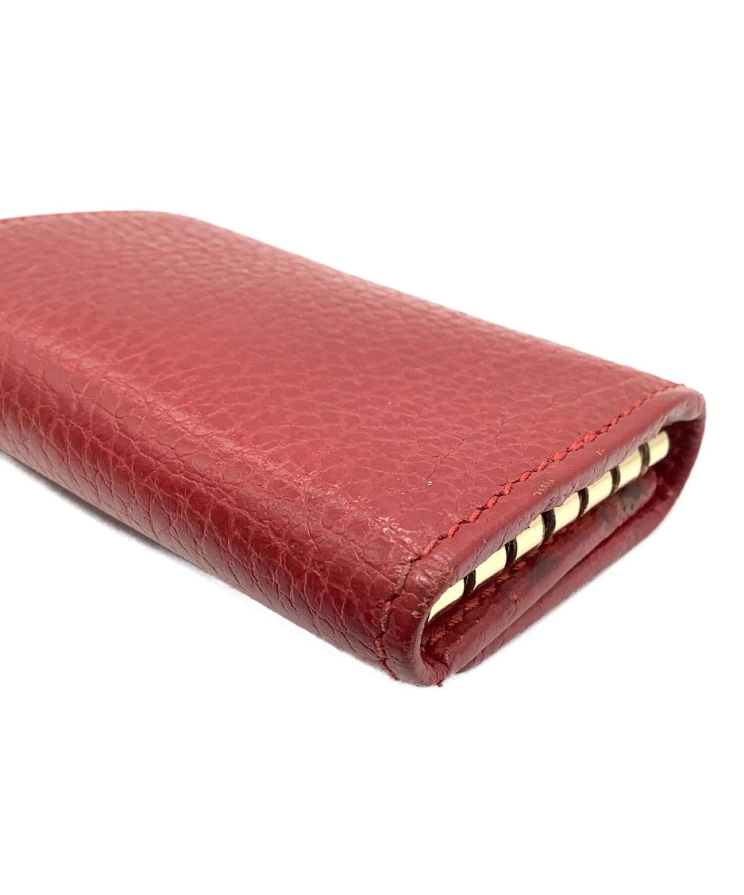 中古・古着通販】GUCCI (グッチ) キーケース レッド｜ブランド・古着