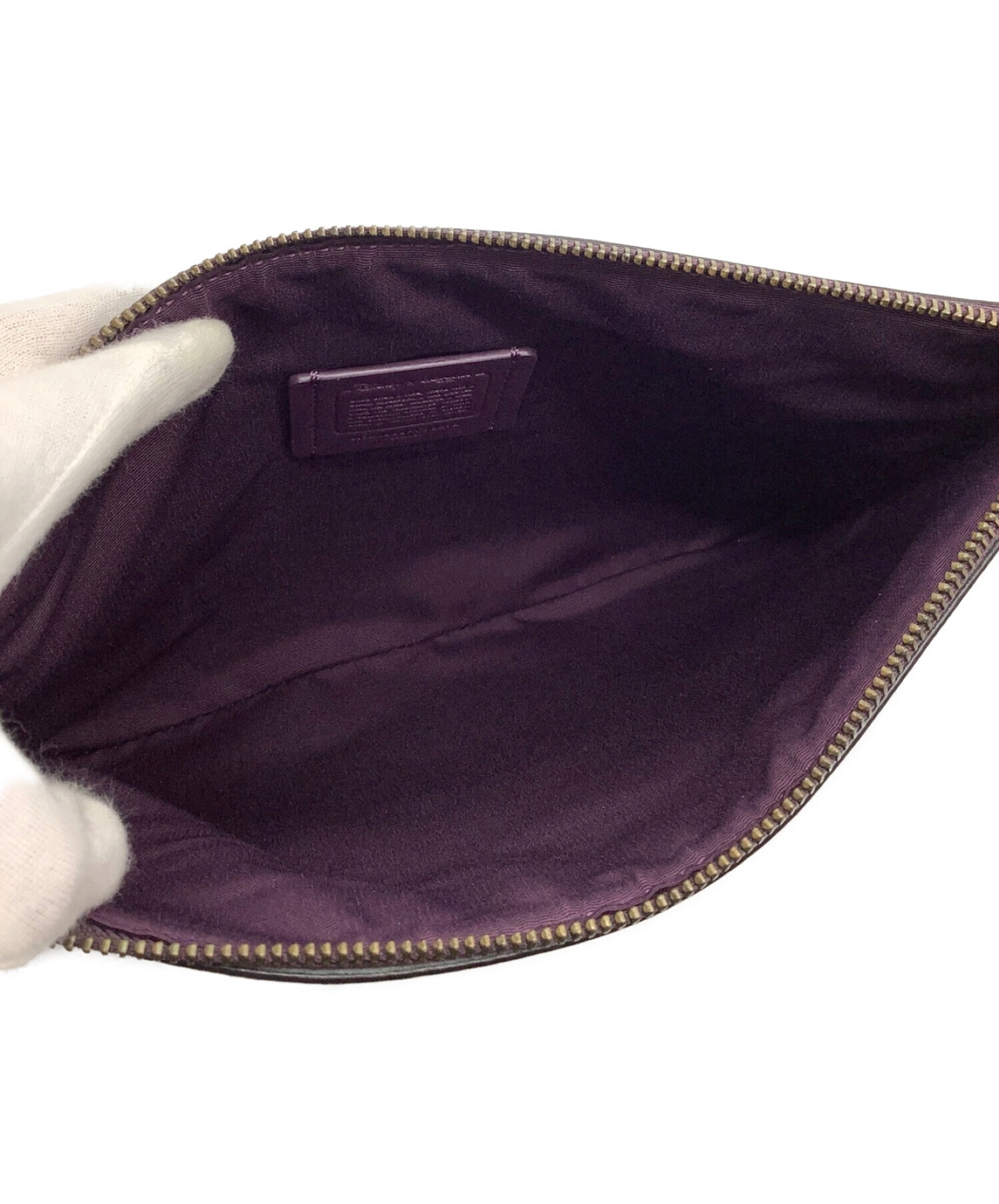 中古・古着通販】COACH (コーチ) DISNEY (ディズニー) クラッチバッグ 