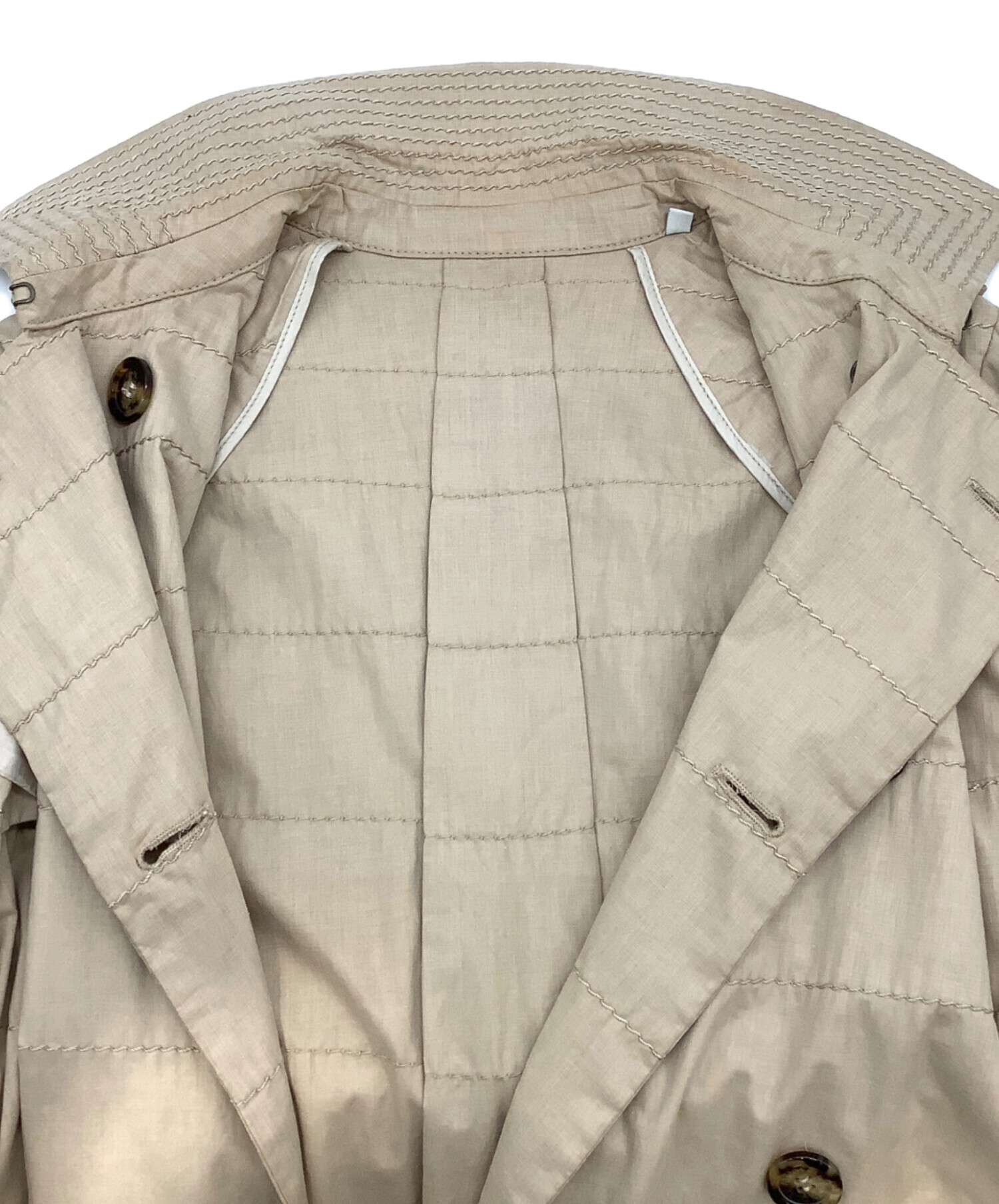 【未使用級】MONCLER PRUMIERトレンチコート　ベージュ　0サイズ 未使用級】MONCLER PRUMIERトレンチコート ベージュ 0サイズ 楽天市場