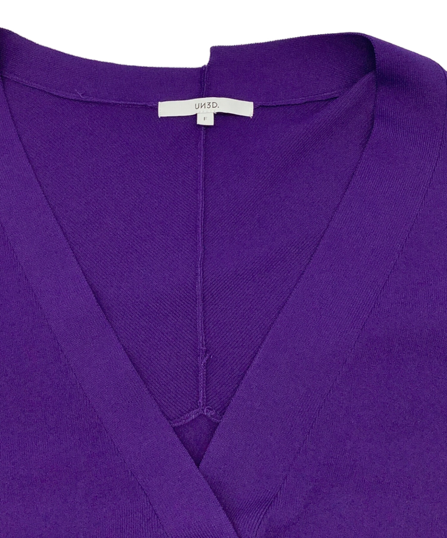 中古・古着通販】UN3D. (アンスリード) ロングニットカーディガン