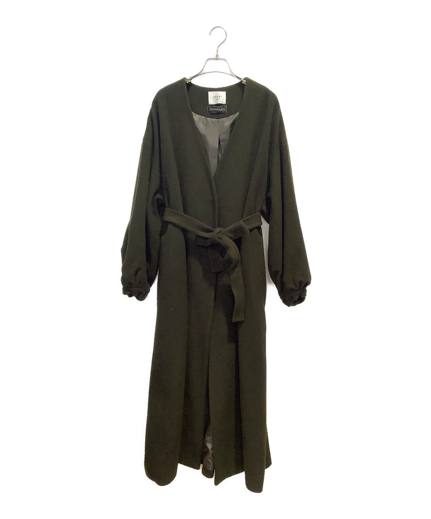 アメリヴィンテージ 2WAY NO COLLAR BELT COAT AMERI アメリ 2WAY NO 