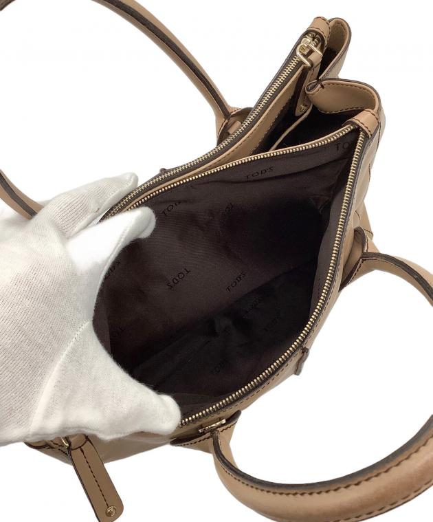 中古・古着通販】TOD'S (トッズ) Dバッグ ベージュ｜ブランド・古着