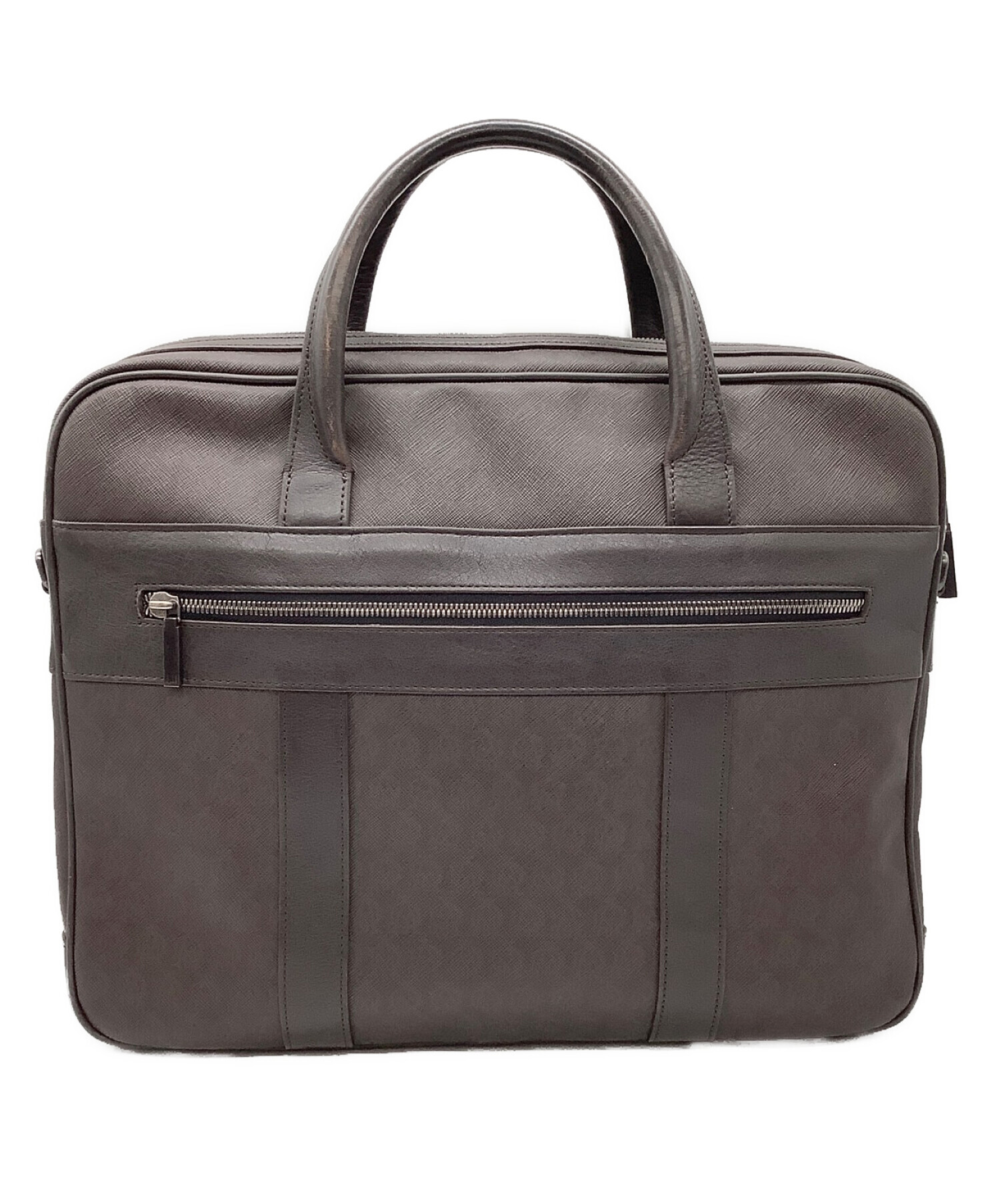 中古・古着通販】dunhill (ダンヒル) ブリーフケース ブラウン 中古・古着通販】dunhill (ダンヒル) ブリーフケース ブラウン