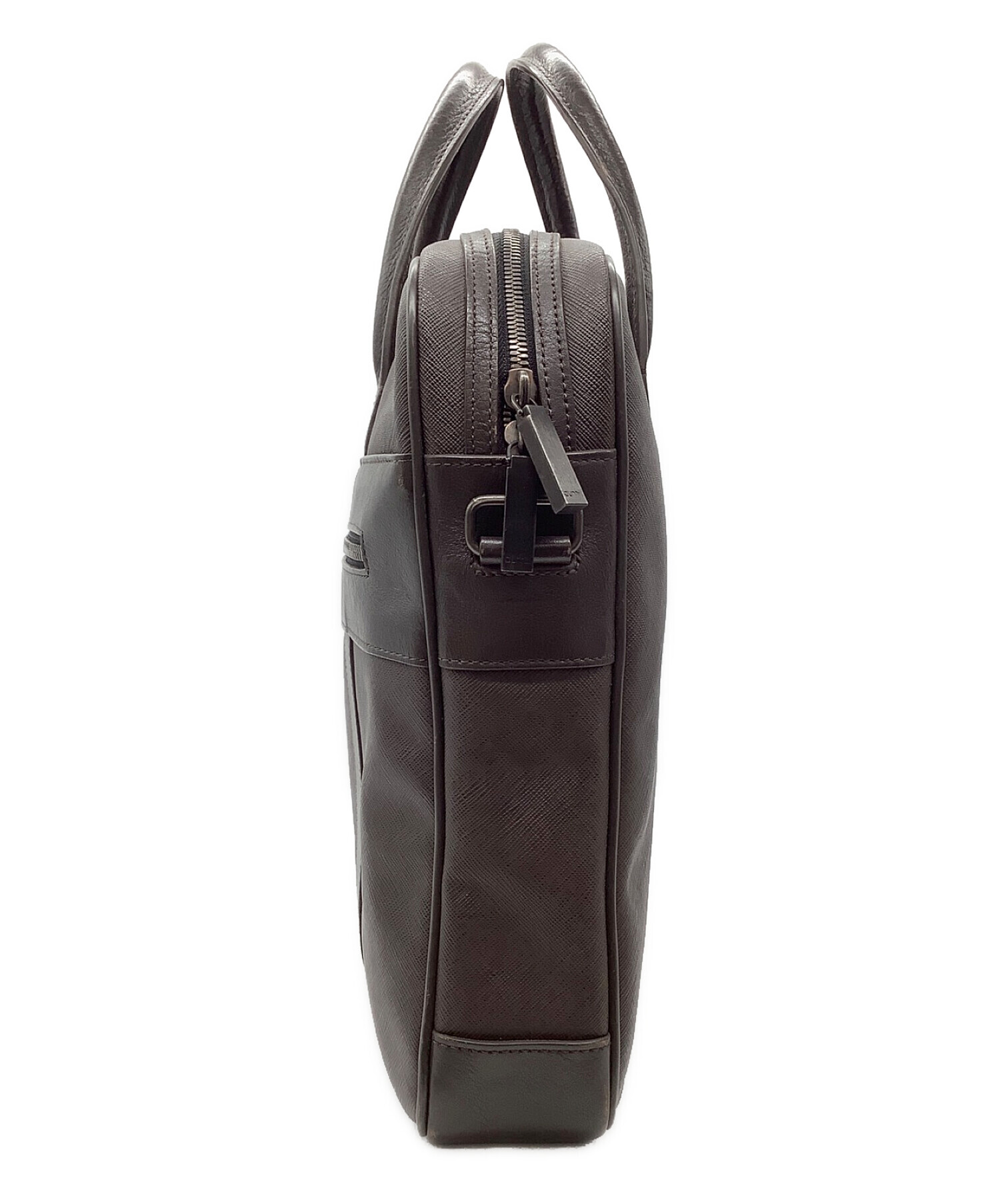 中古・古着通販】dunhill (ダンヒル) ブリーフケース ブラウン 