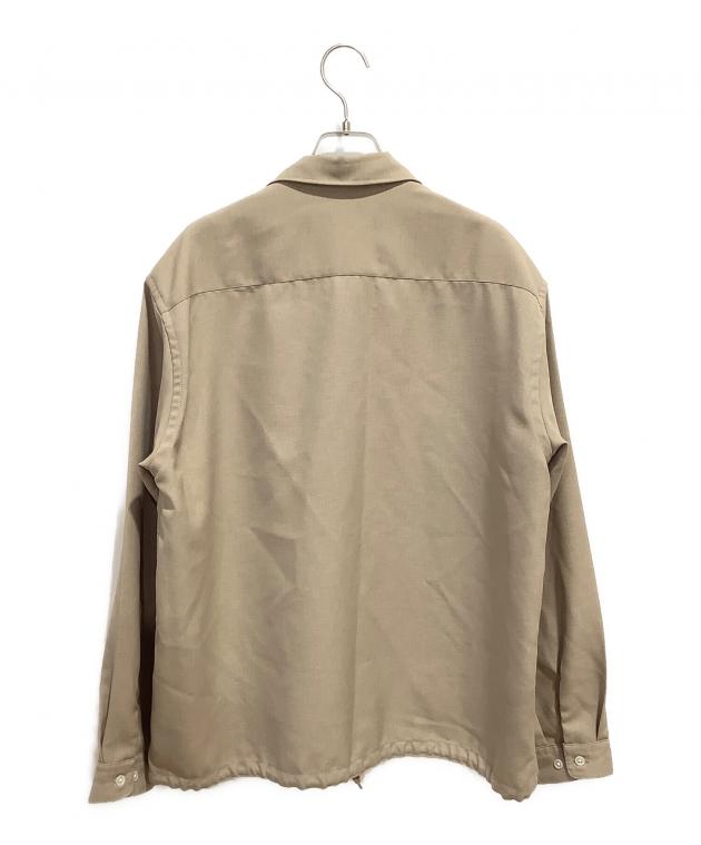 steven alan スティーブンアラン カジュアルシャツ M ベージュ 【古着】【中古】 steven alan（スティーブンアラン）カジュアルシャツ ベージュ サイズ