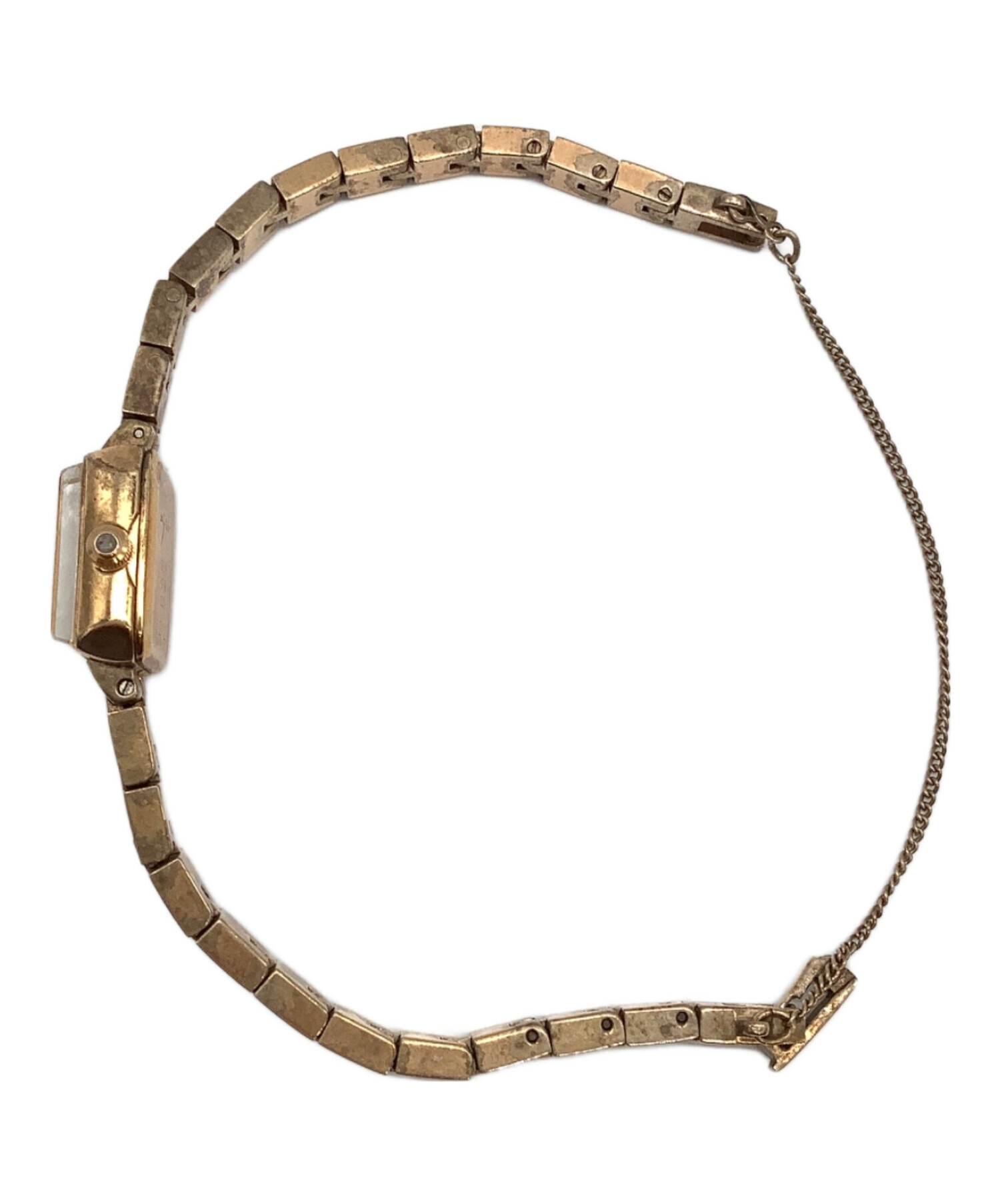 中古・古着通販】agete (アガット) ジュエリーウォッチ ゴールド