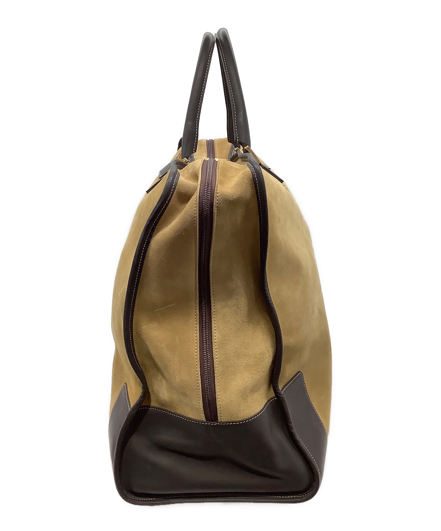 中古・古着通販】LOEWE (ロエベ) アマソナ50 ボストンバッグ カーキ