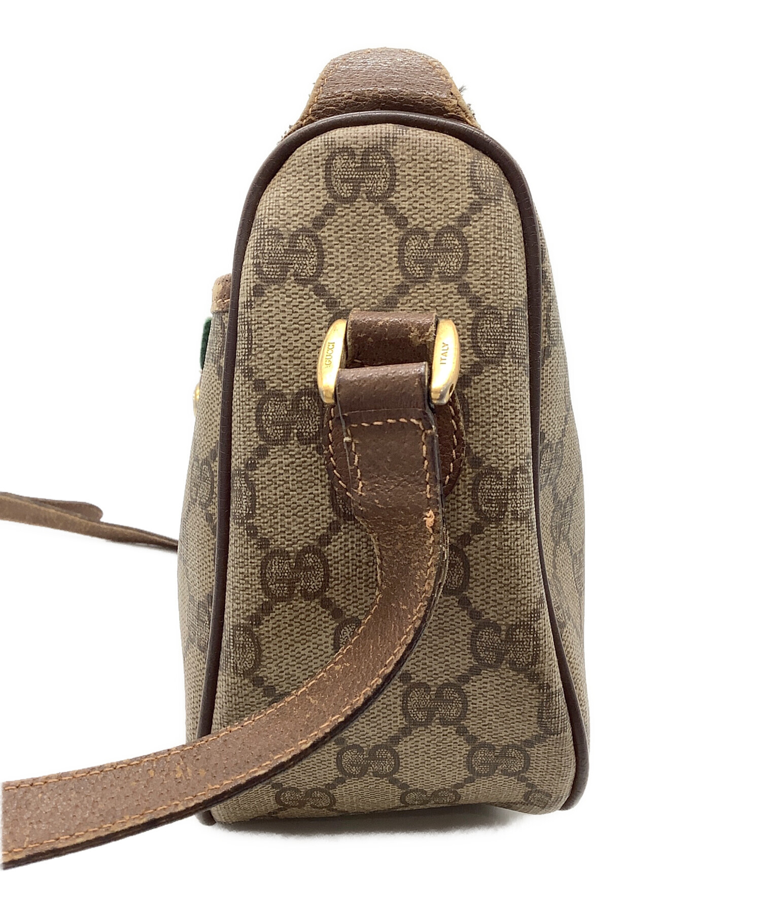 gucci  グッチ　GUCCI ショルダーバッグ　ブラウン　正規品 GUCCI（グッチ） ショルダーバッグ - ブラウン レディース : ZOZOTOWN