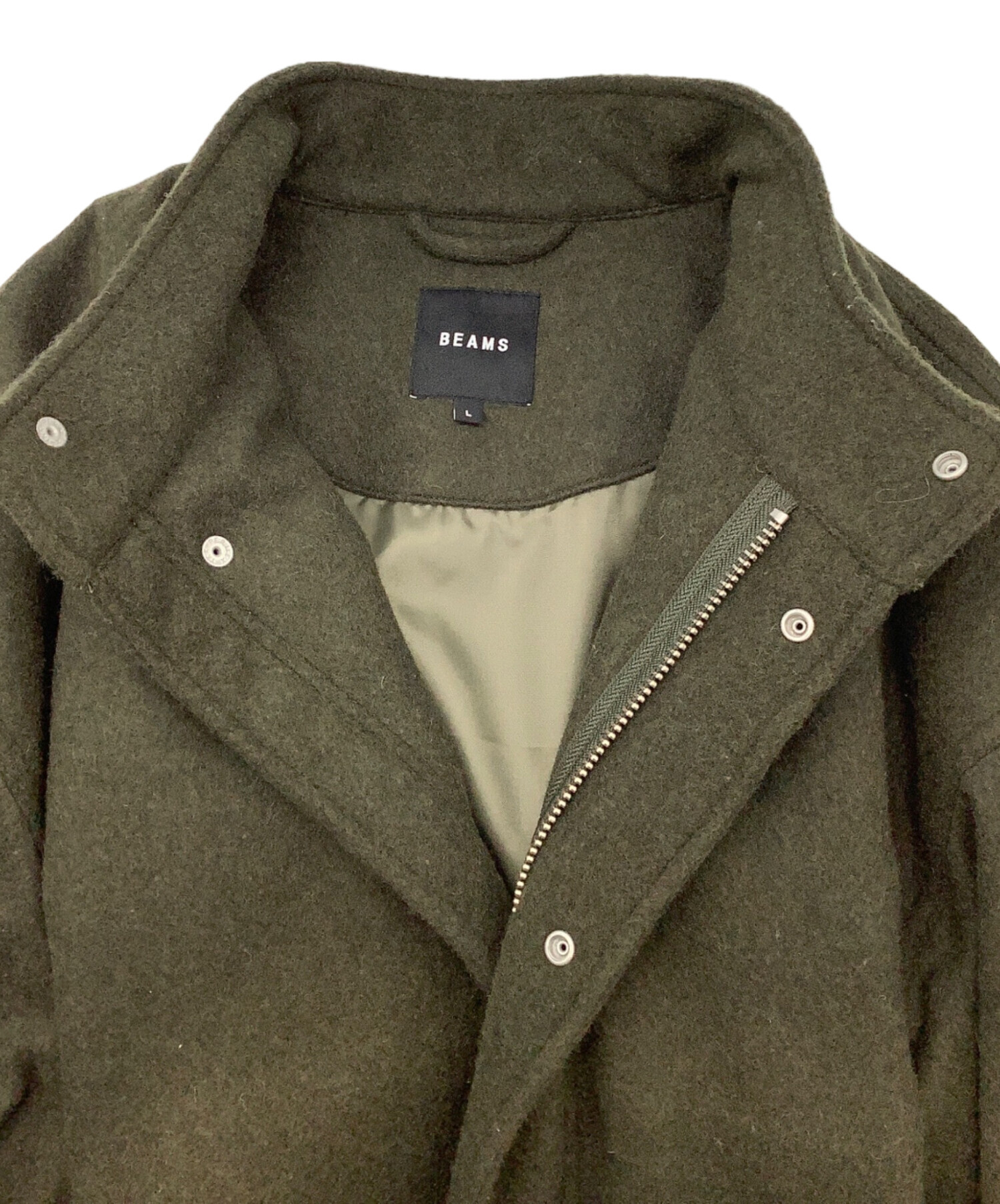 BEAMS 中綿 ウール モッズ コート BEAMS（ビームス）の「BEAMS / 中綿 ウール モッズ コート