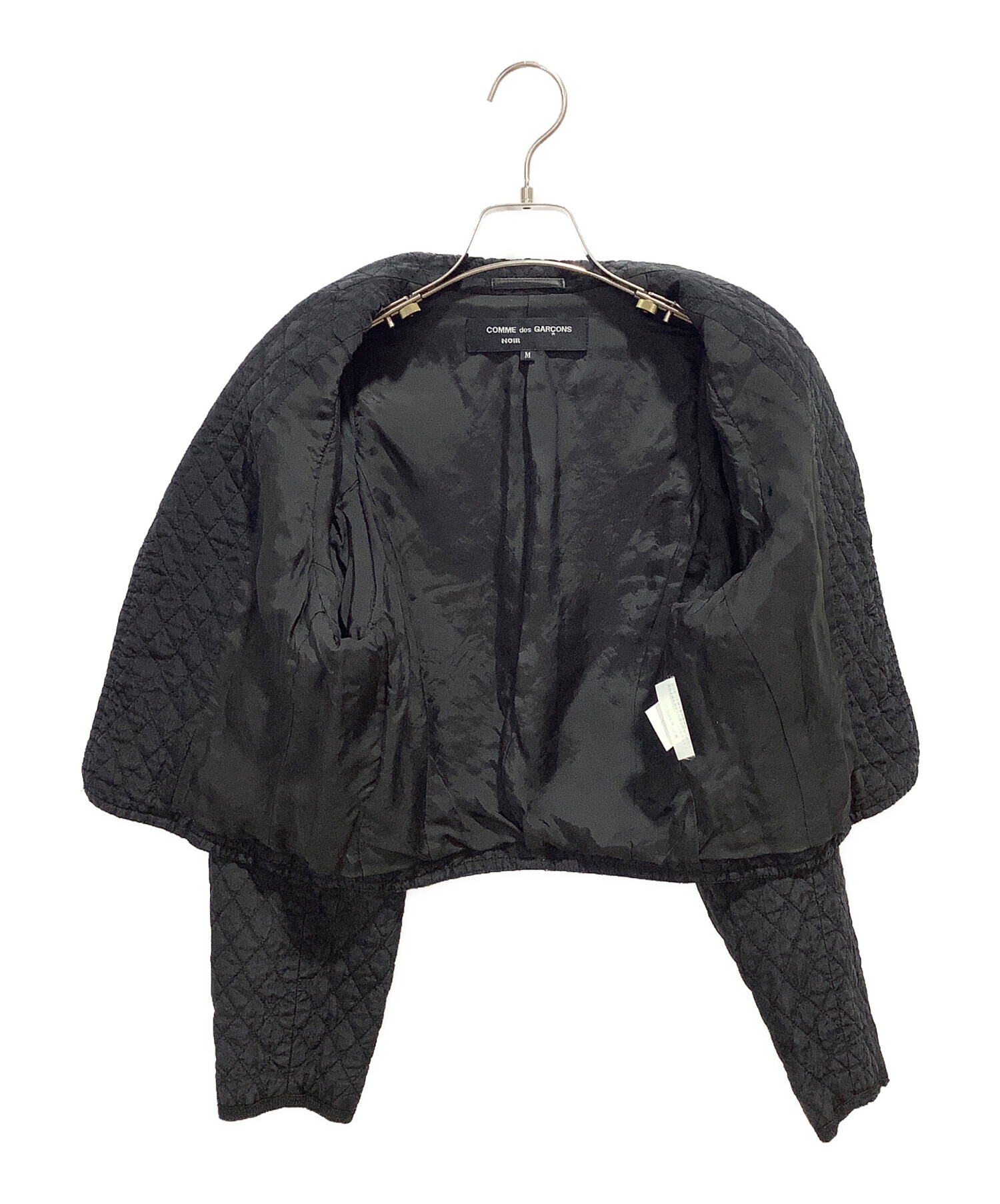 美品ブラックコムデギャルソン　キルティングジャケット 中古・古着通販】COMME des GARCONS NOIR (コムデギャルソン ノワール