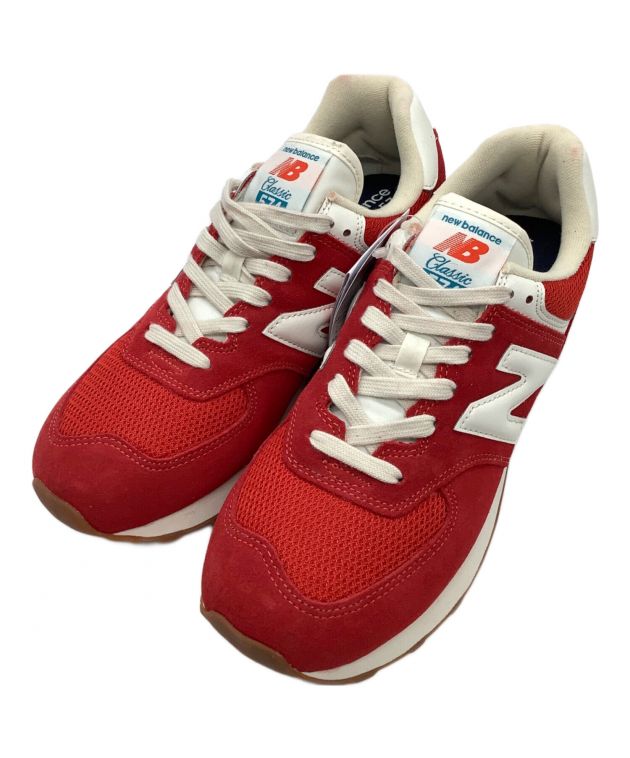中古・古着通販】NEW BALANCE (ニューバランス) 574 レッド