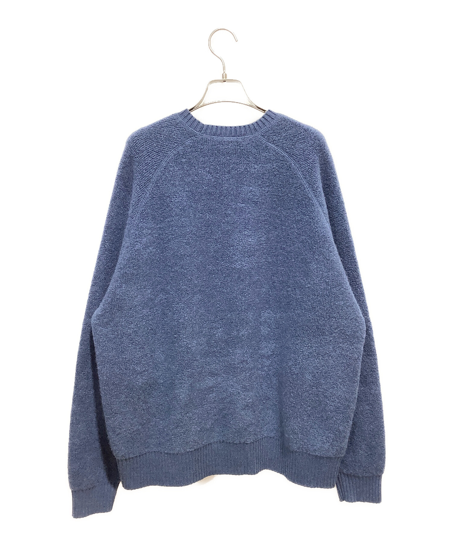 Supreme Boucle Small Box Sweater Lネイビー