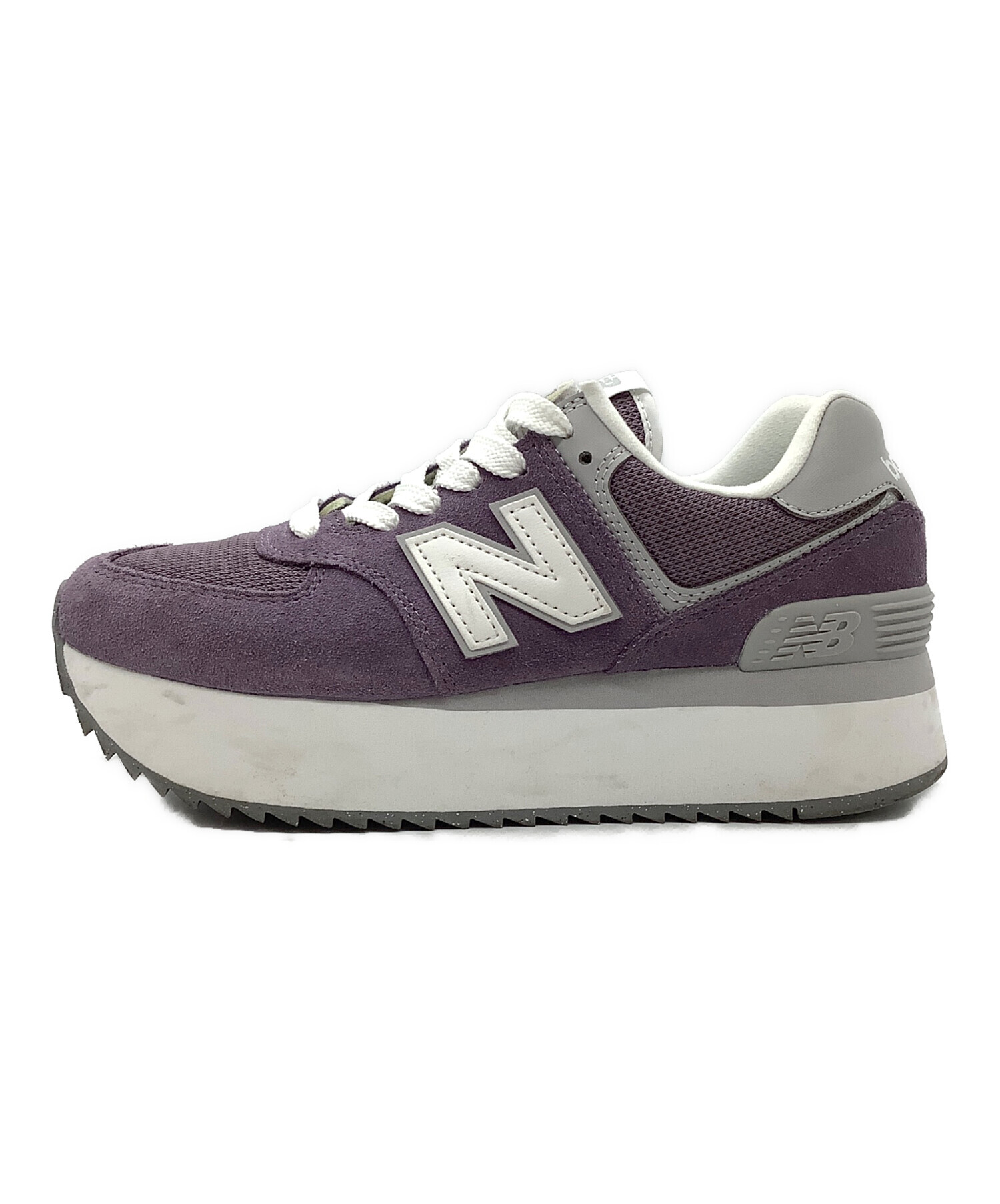 中古・古着通販】NEW BALANCE (ニューバランス) 574+ パープル×グレー