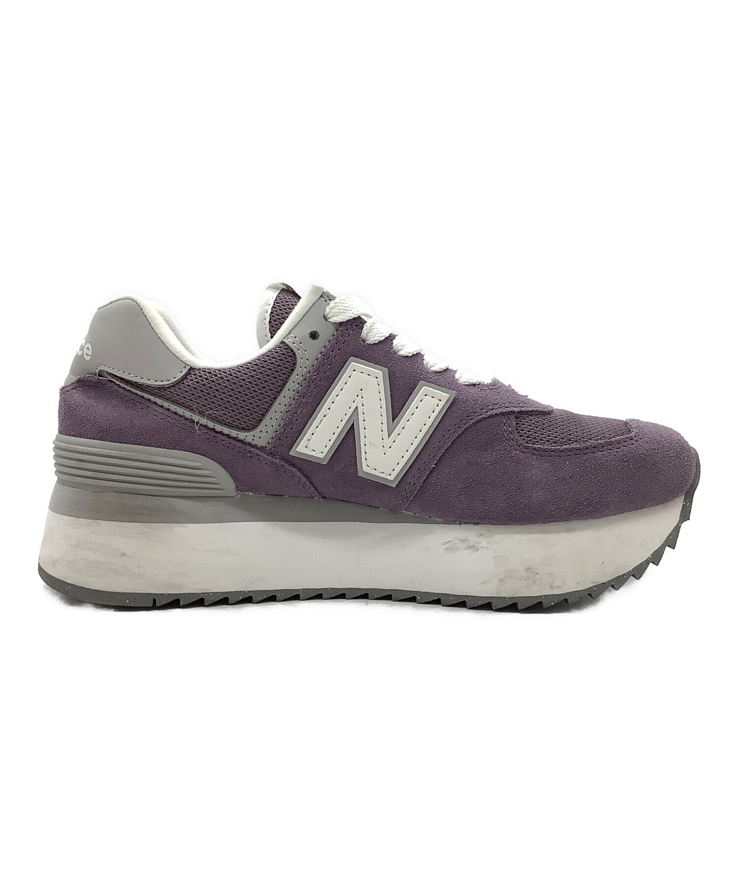 中古・古着通販】NEW BALANCE (ニューバランス) 574+ パープル×グレー
