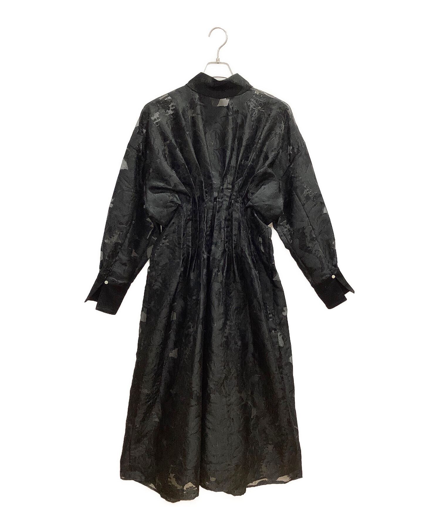 【Ameri】UND SHEER JACQUARD TUCK DRESS Ameri（アメリ）の「UND SHEER JACQUARD TUCK DRESS（ワンピース