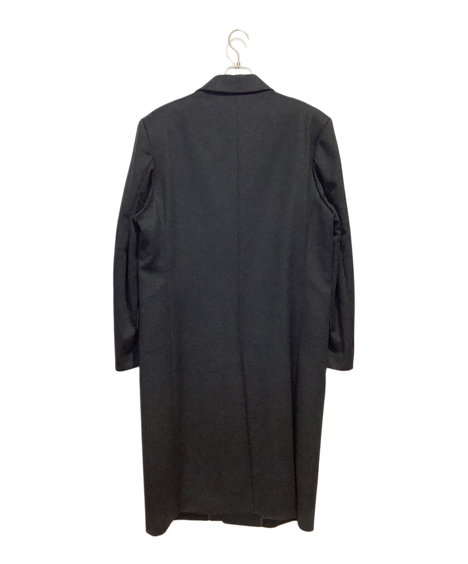 美品 L&B HOMME カシミヤ100% ステンカラーコート メンズ L 冬物 ステンカラーコート メンズ カシミヤ カシミア100％ ニーレングス