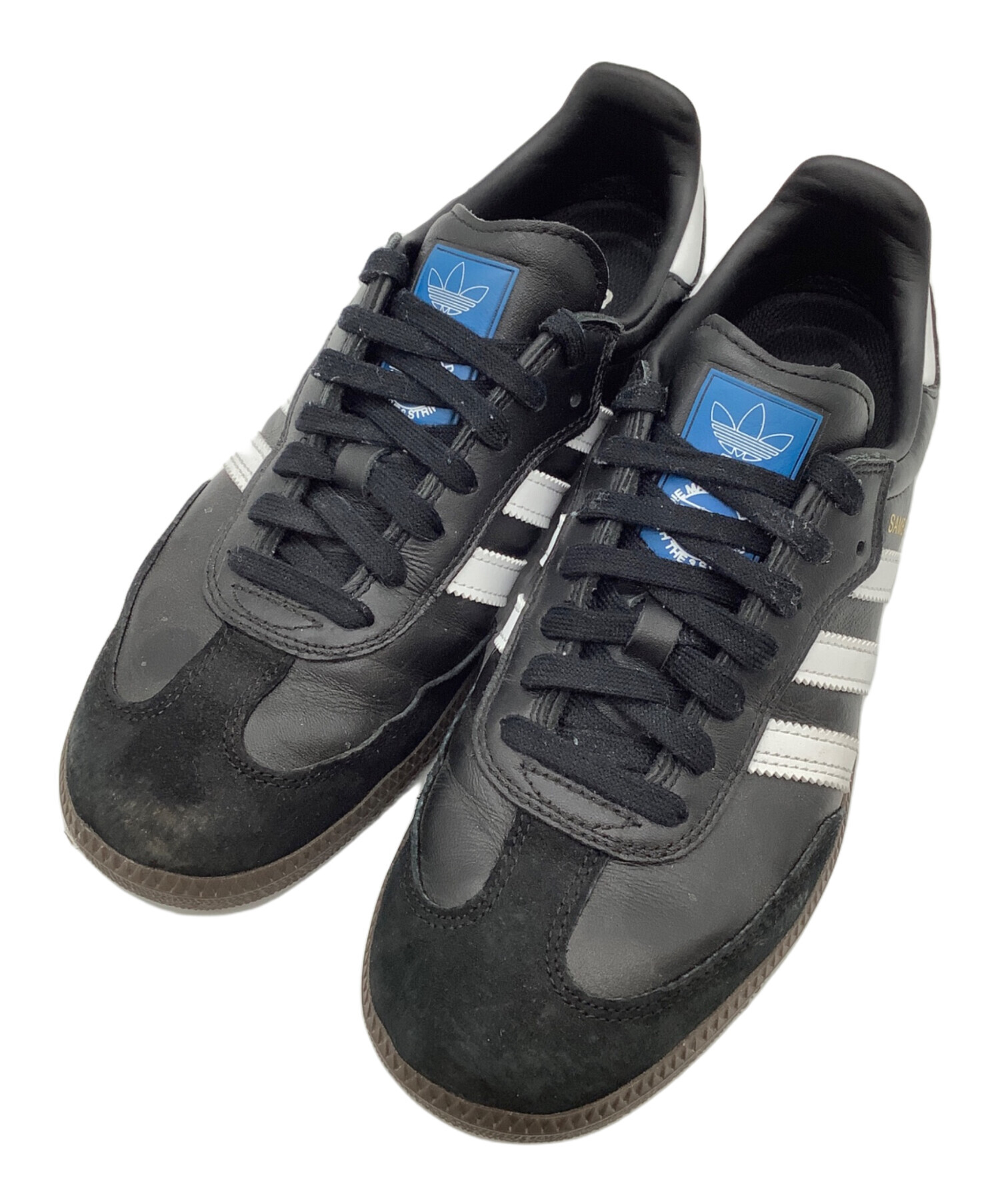 中古・古着通販】adidas (アディダス) SAMBA ADV ブラック サイズ:26.5 