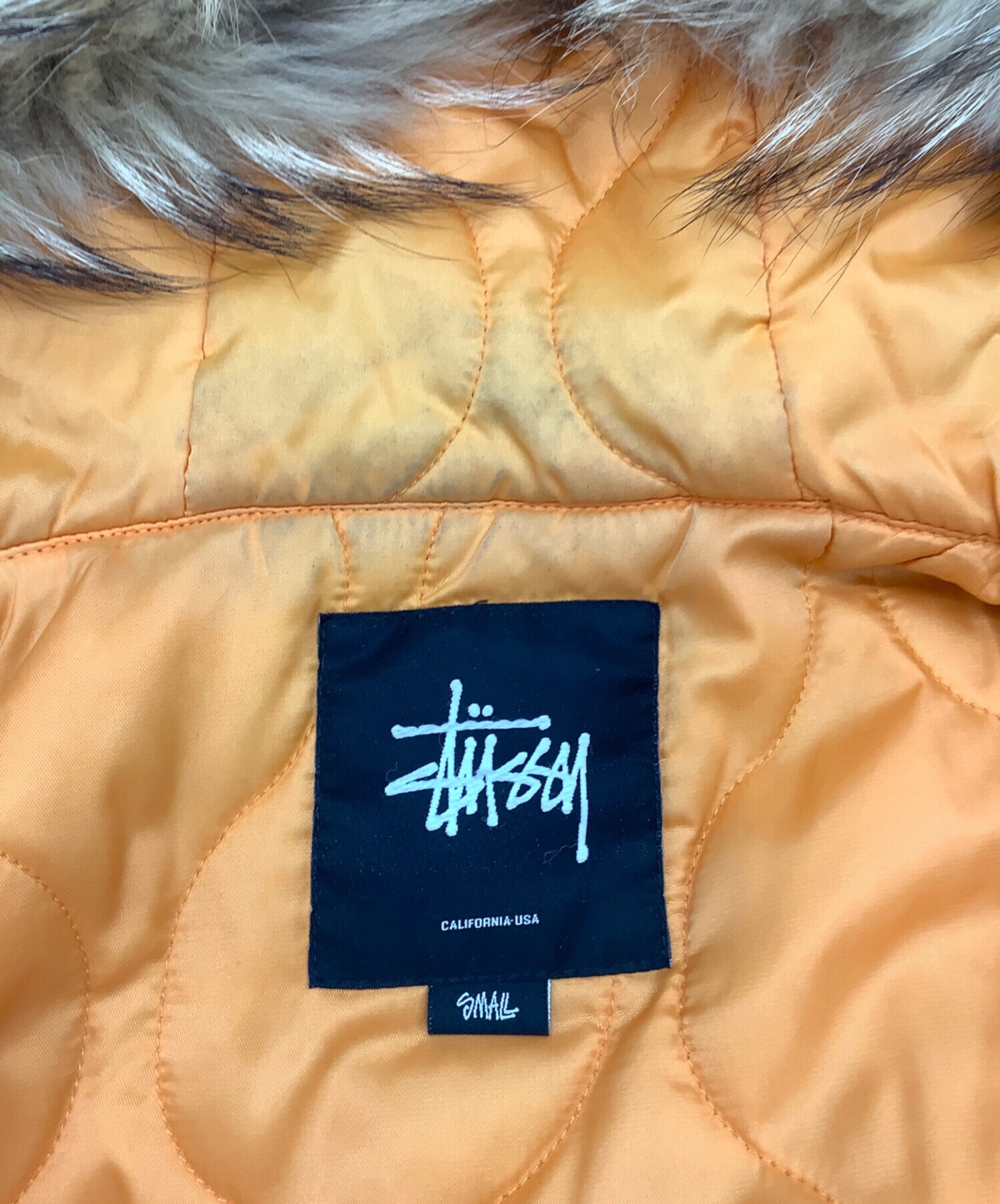 中古・古着通販】stussy (ステューシー) N-2Bジャケット ブラック