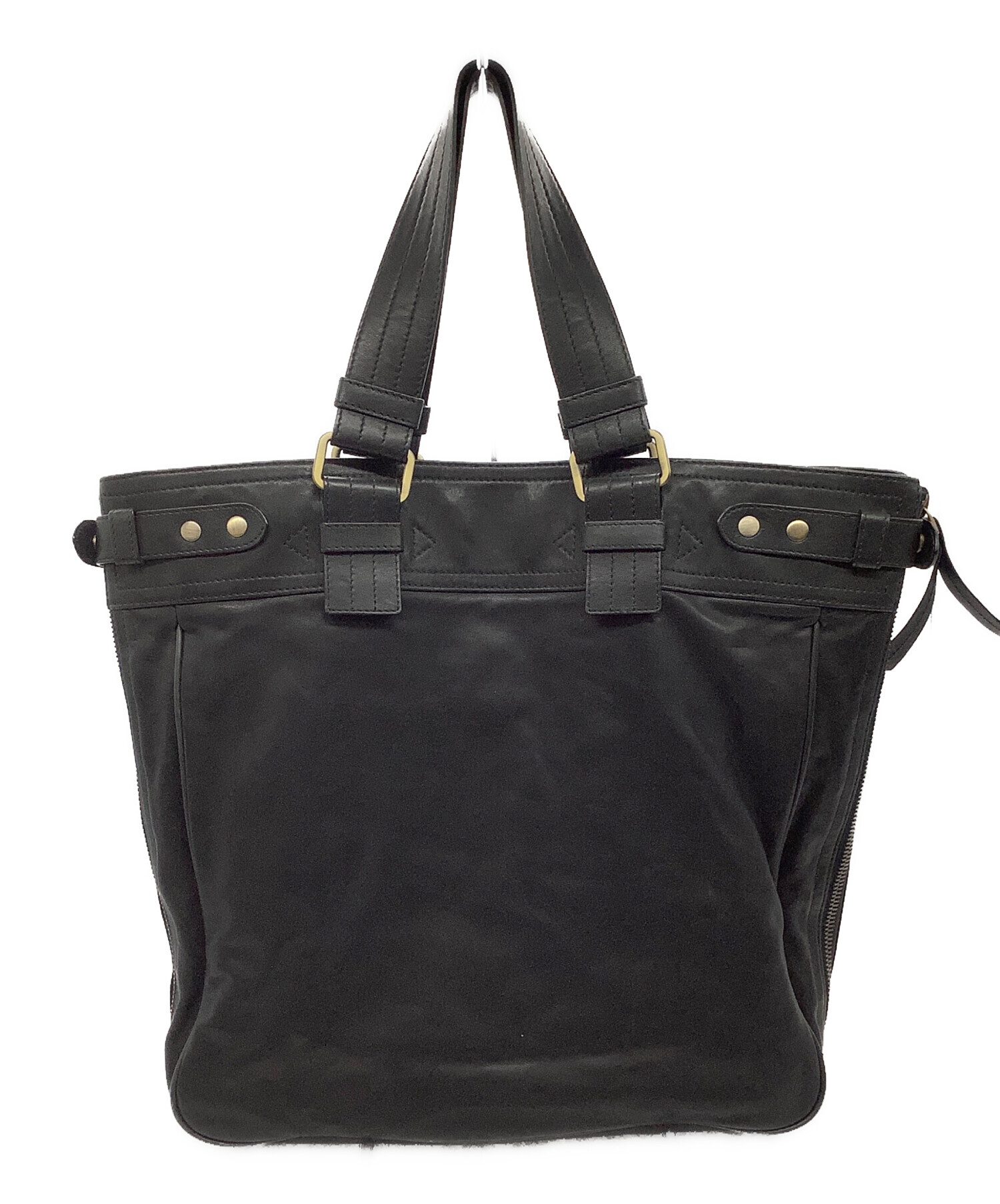 中古・古着通販】BALLY (バリー) レザートートバッグ ブラック  