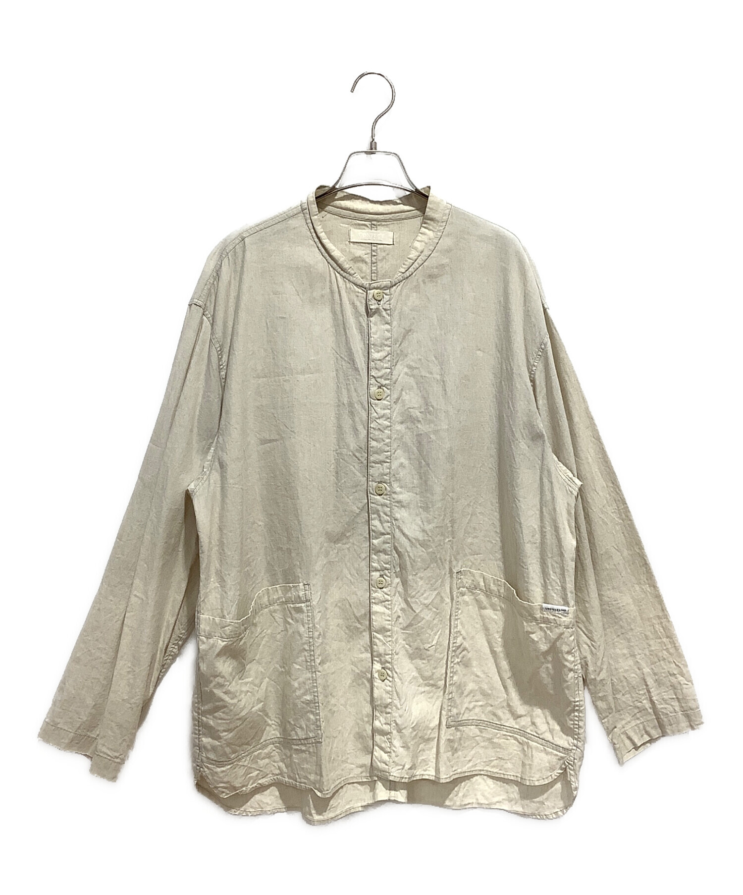 中古・古着通販】CONFECTION (コンフェクション) 長袖リネンシャツ