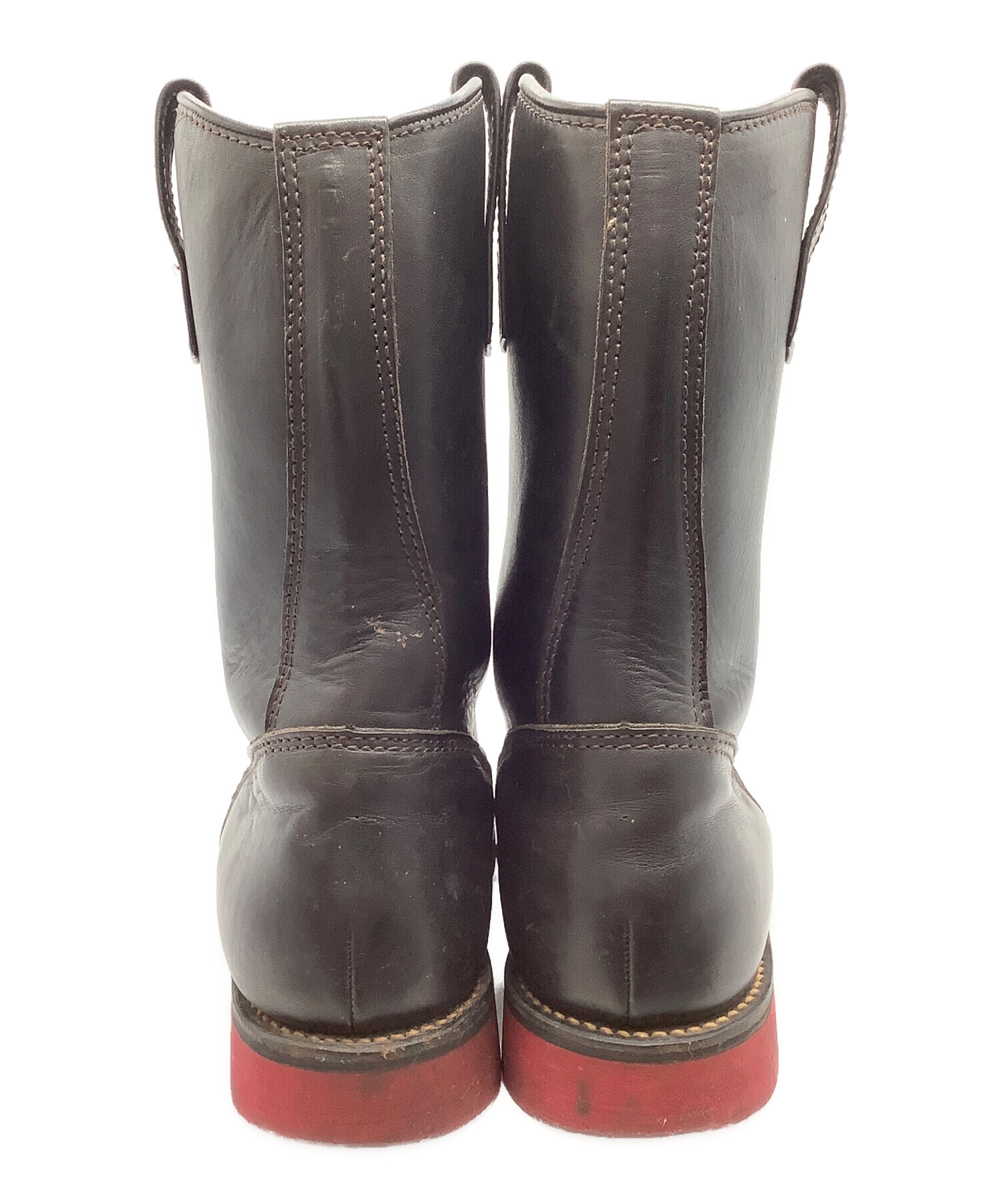 中古・古着通販】RED MOON (レッドムーン) ペコスブーツ ブラック