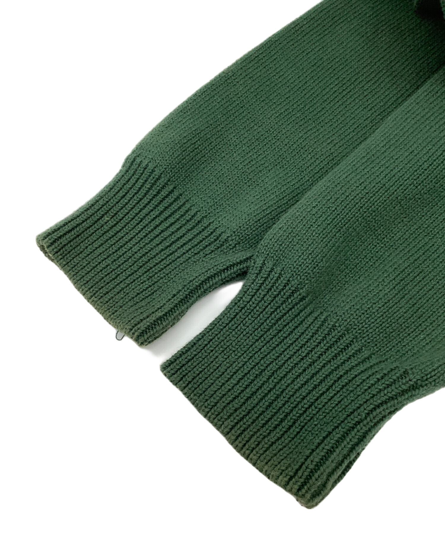 中古・古着通販】stussy (ステューシー) CURLY S SWEATER グリーン 