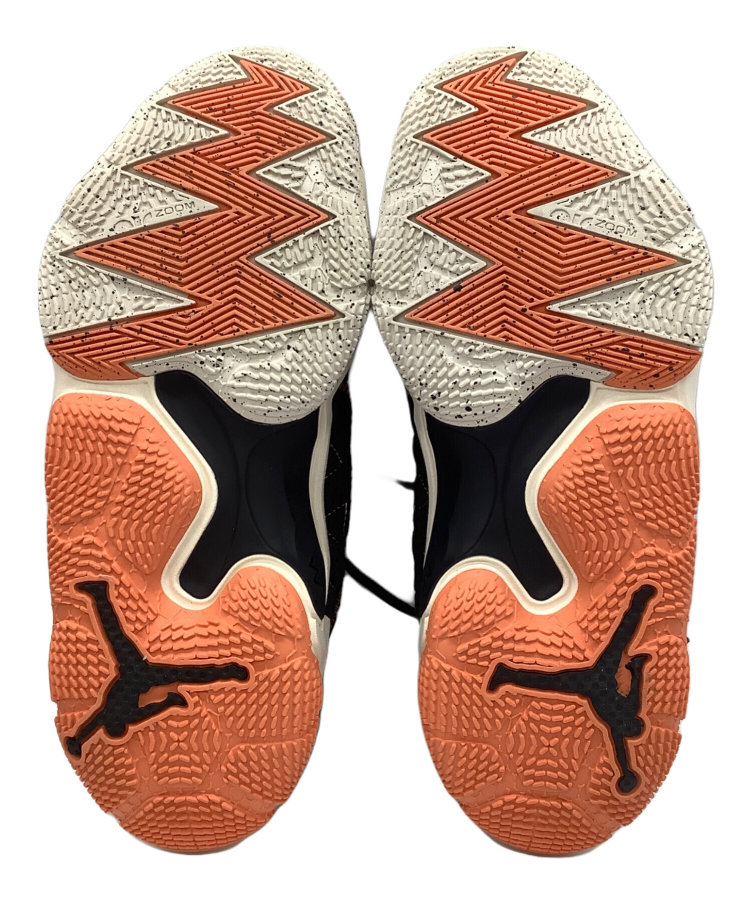 中古・古着通販】NIKE (ナイキ) バスケットシューズ ブラック×ホワイト 