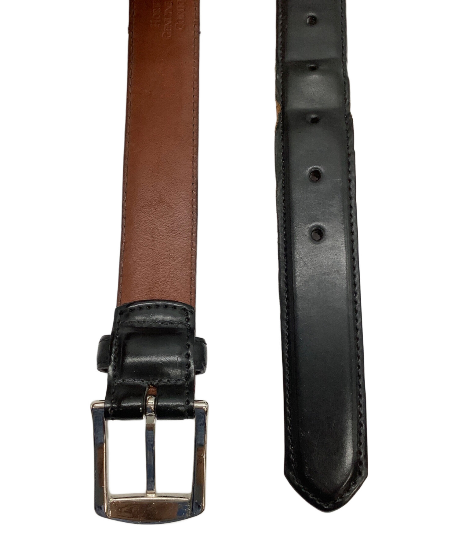 中古・古着通販】ALDEN (オールデン) コードバン レザーベルト