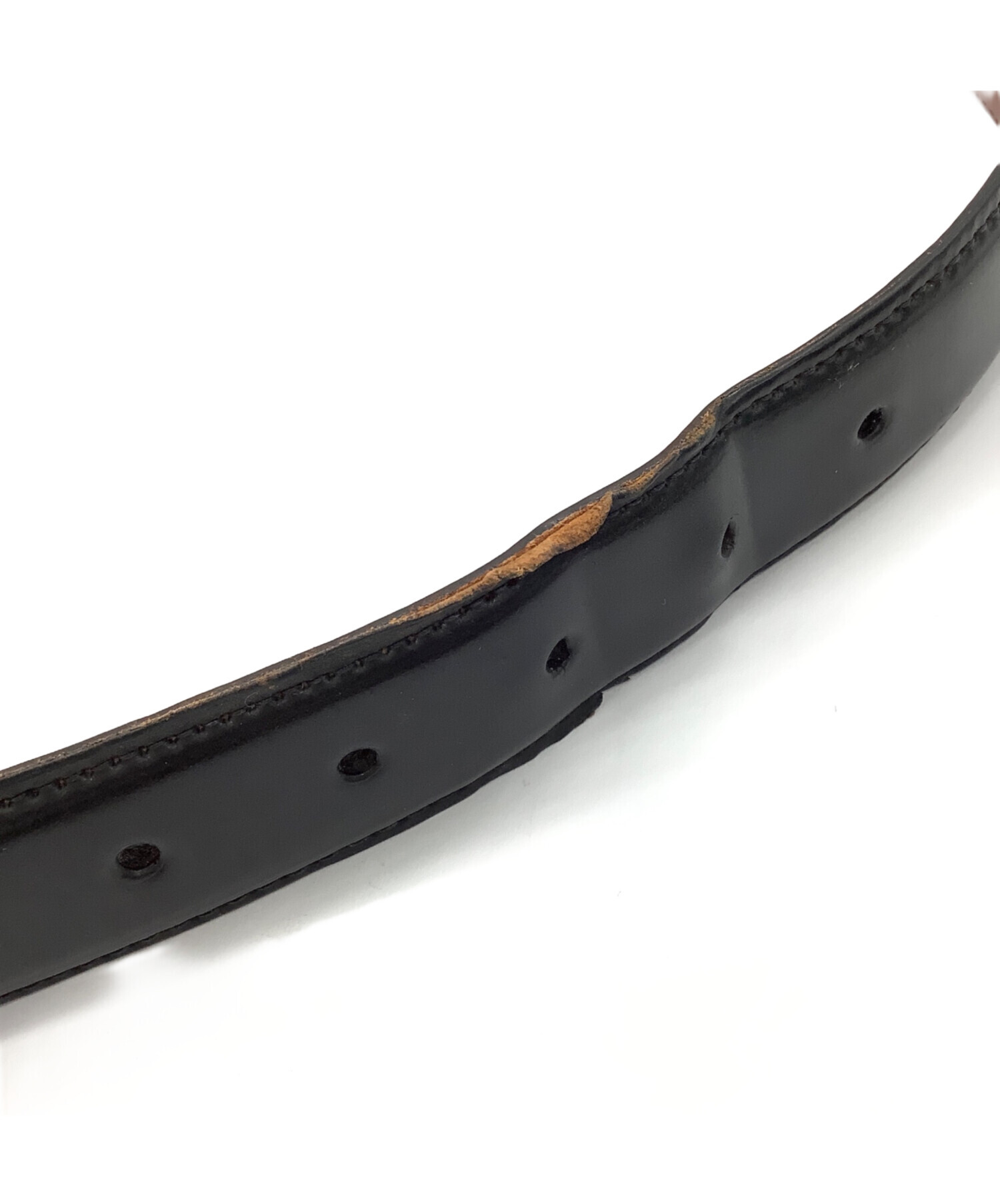 中古・古着通販】ALDEN (オールデン) コードバン レザーベルト