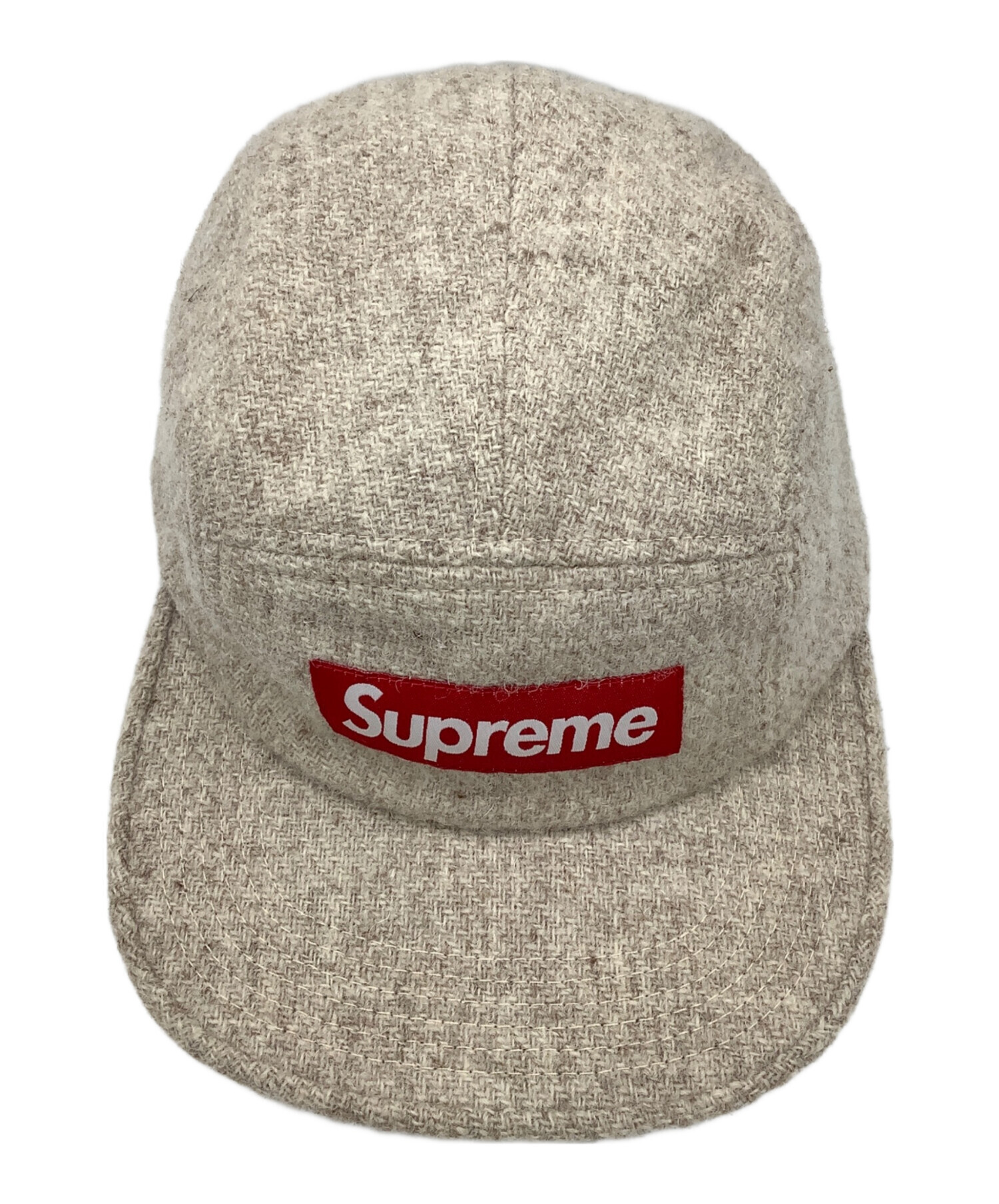 SUPREME x Harris Tweed Cap ピンクキャップ シュプリーム キャップ