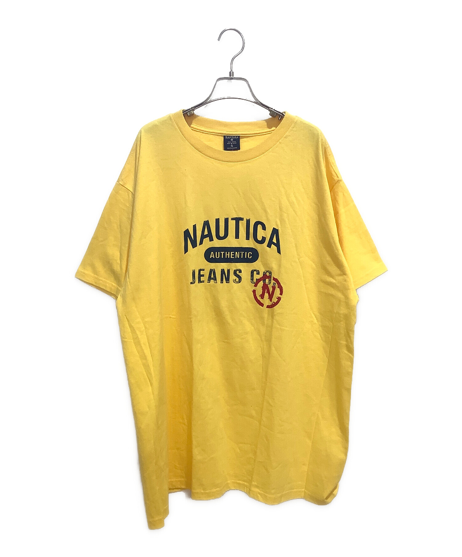 中古・古着通販】NAUTICA (ノーティカ) カレッジロゴ風プリントTシャツ