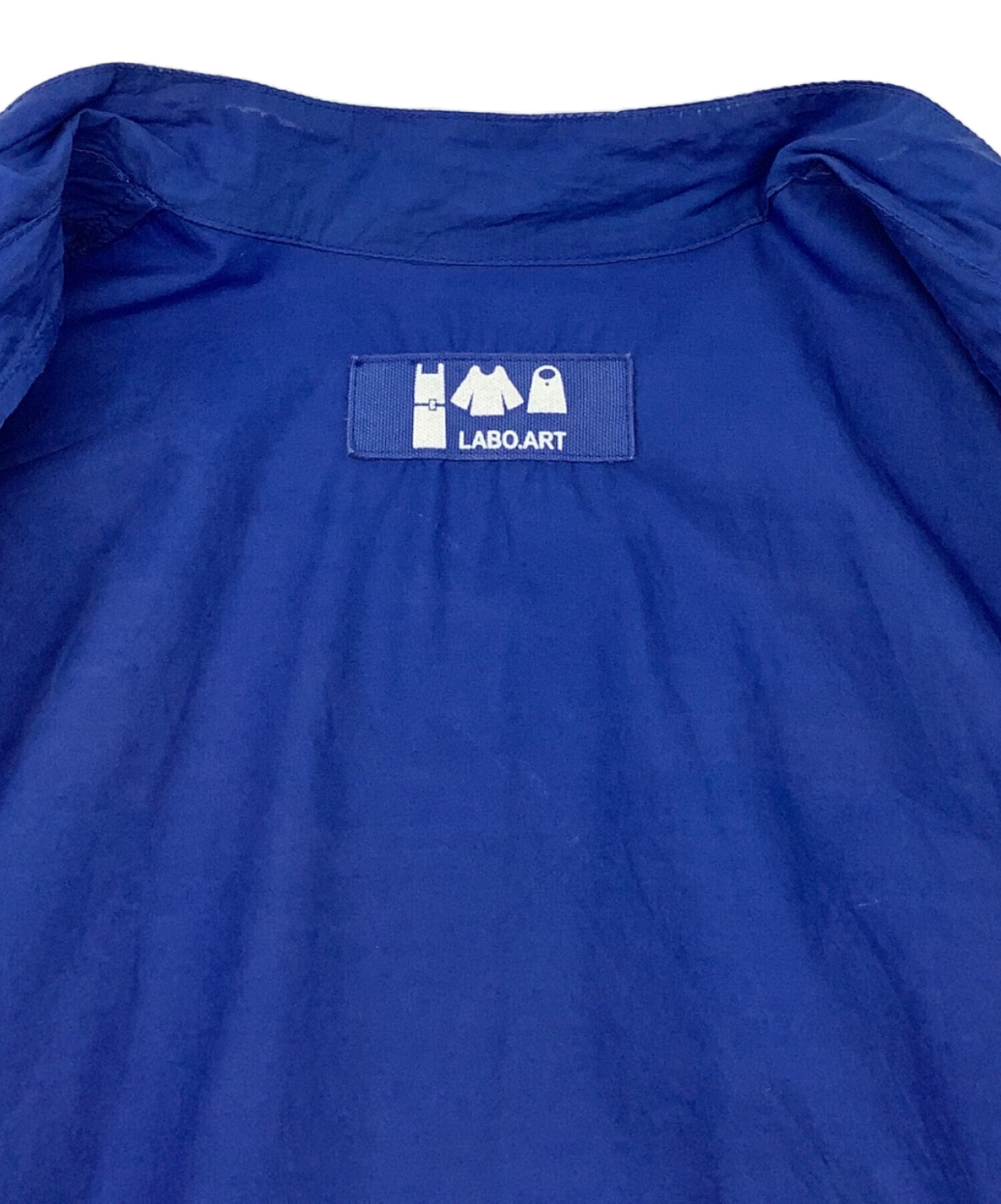 【LABO.ART】OPEN DRESS　シャツワンピース　イタリア製　フリー LABO.ART】OPEN DRESS シャツワンピース イタリア製 フリー