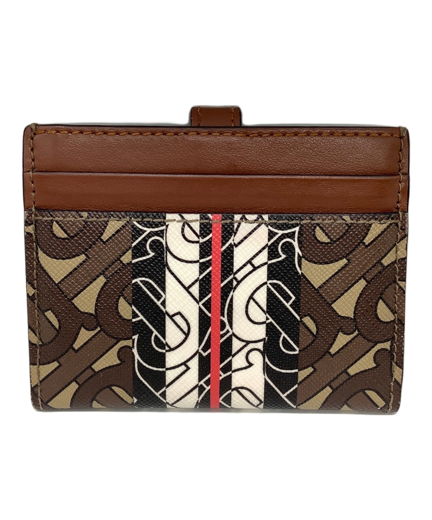 中古・古着通販】BURBERRY (バーバリー) BTモノグラム 2つ折りカード 