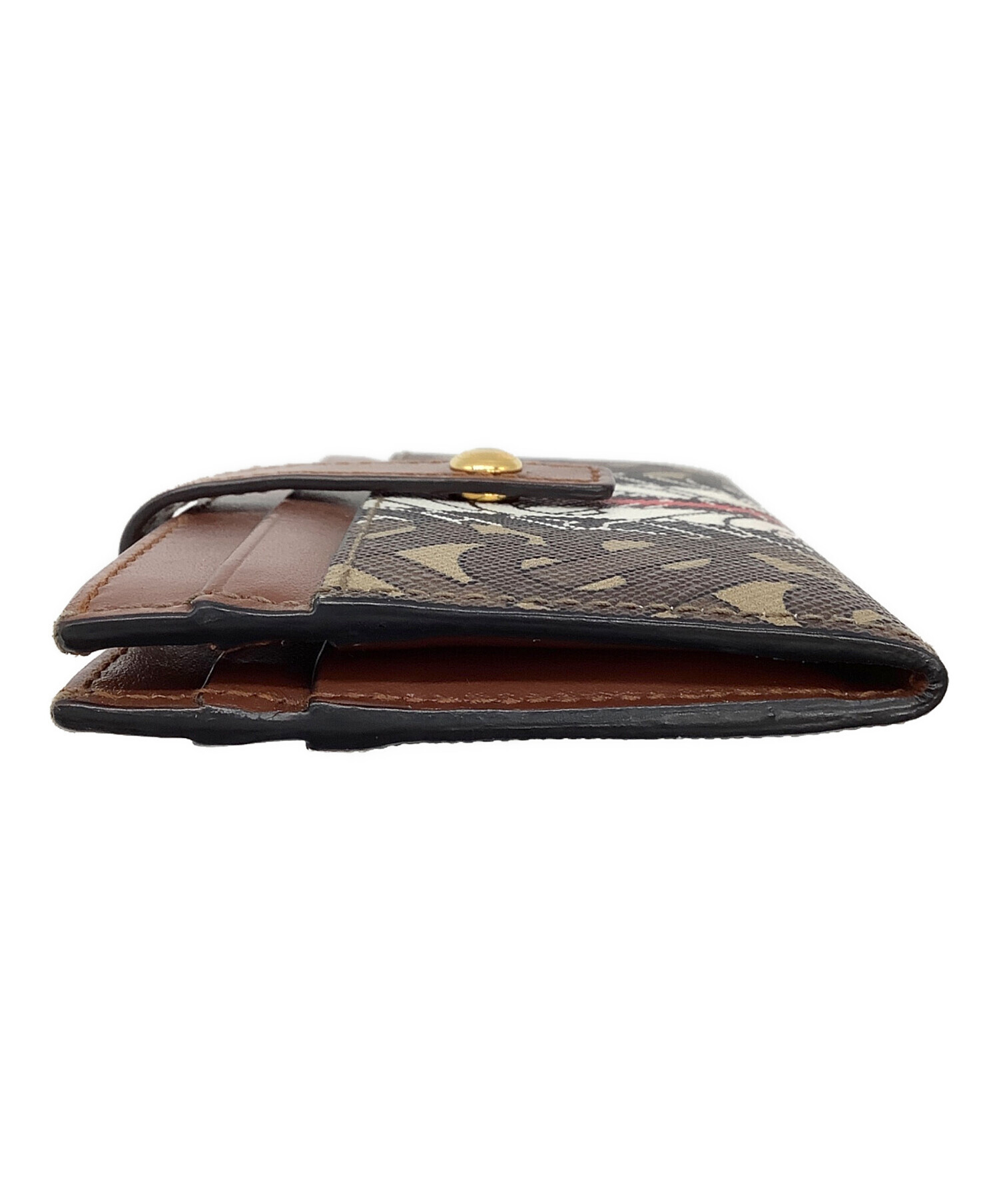 中古・古着通販】BURBERRY (バーバリー) BTモノグラム 2つ折りカード 