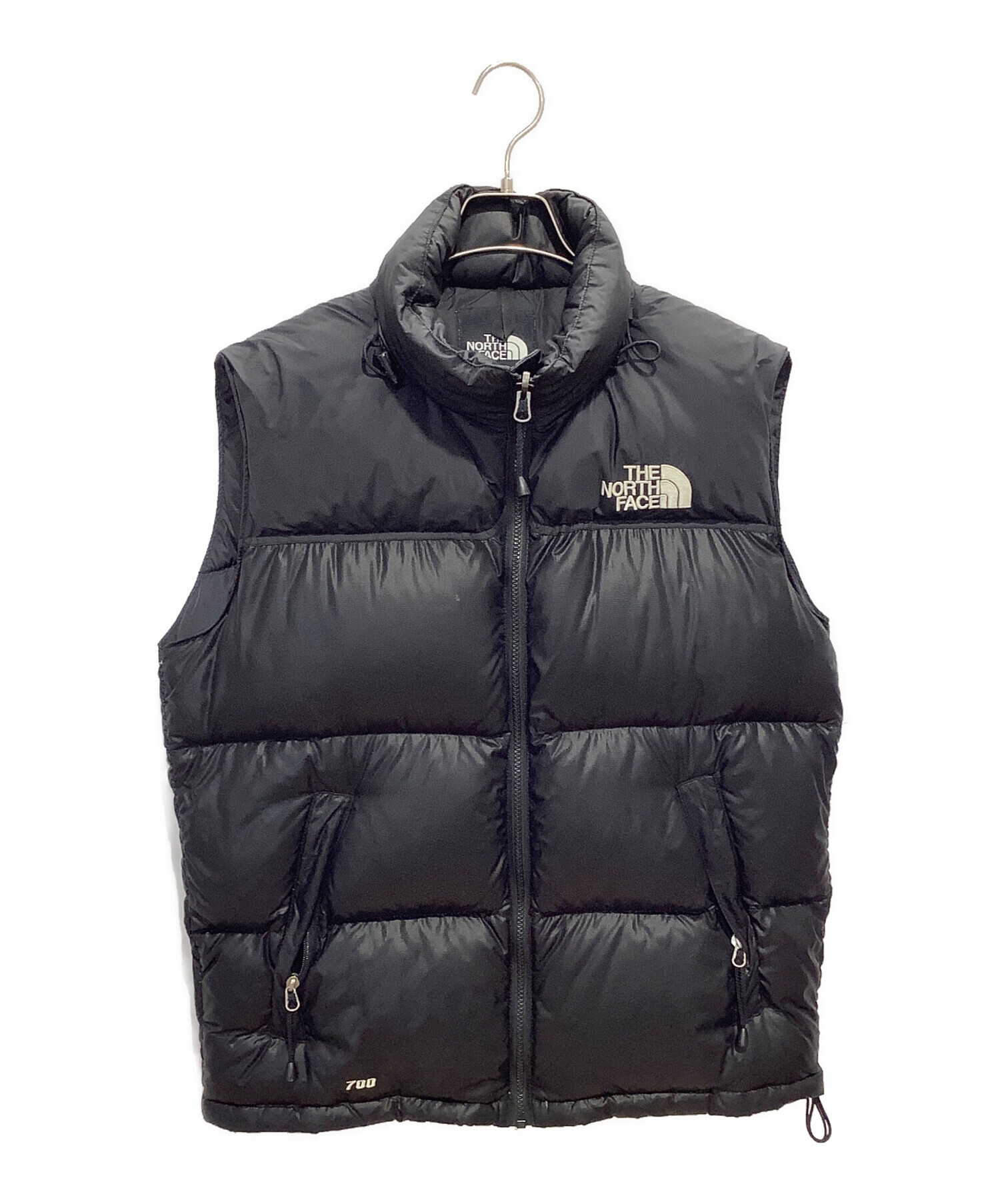 ノースフェイス ヌプシベスト USED 黒 M 中古・古着通販】THE NORTH FACE (ザ ノース フェイス) ヌプシダウン