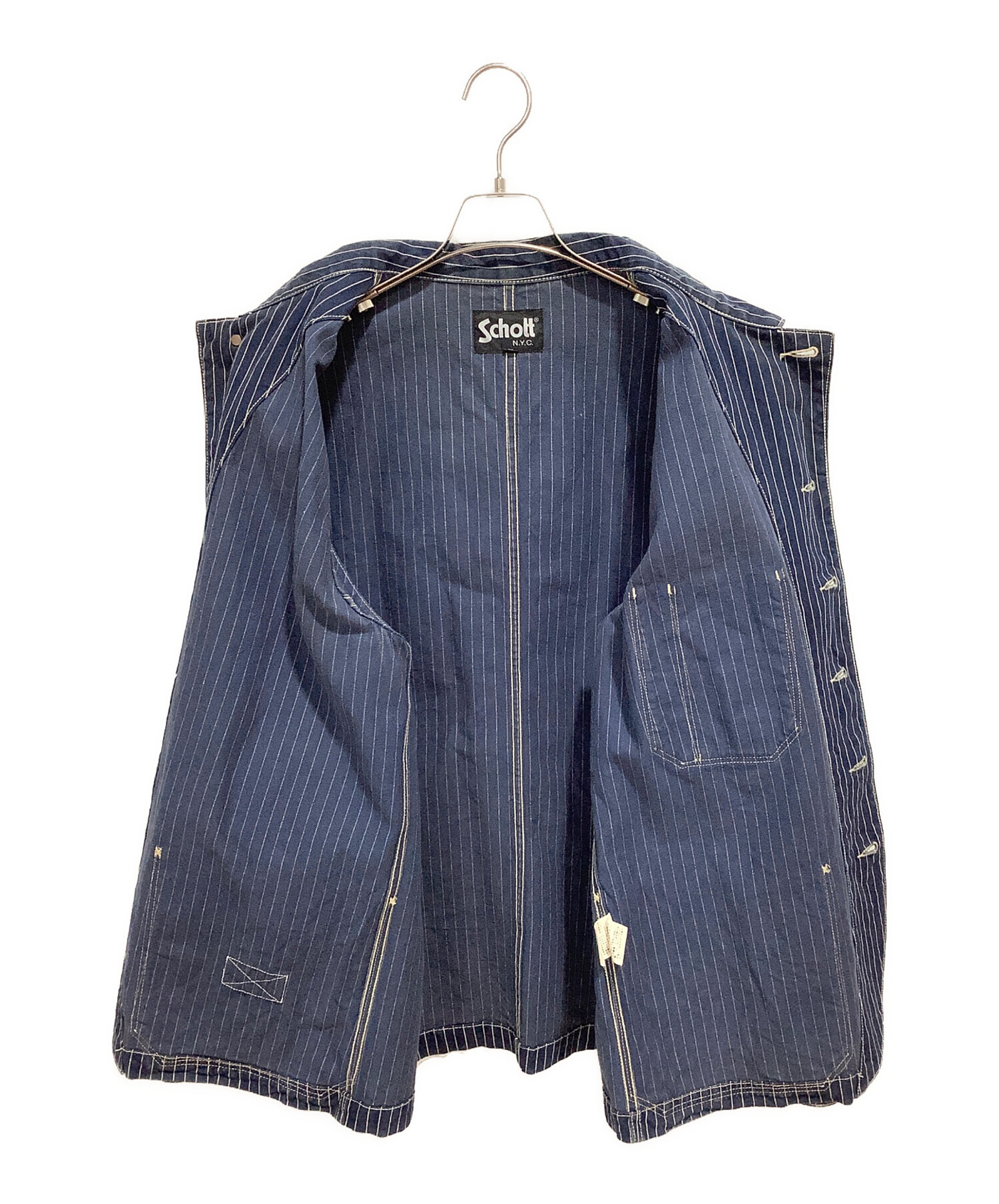 中古・古着通販】Schott (ショット) オールドヒッコリージャケット