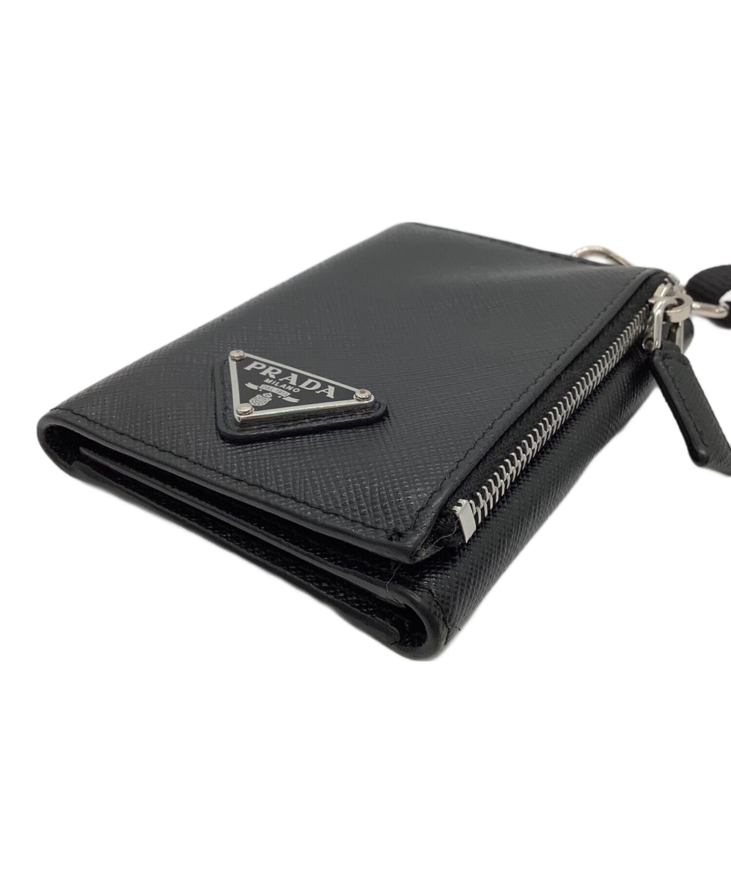 中古・古着通販】PRADA (プラダ) コインケース ブラック｜ブランド