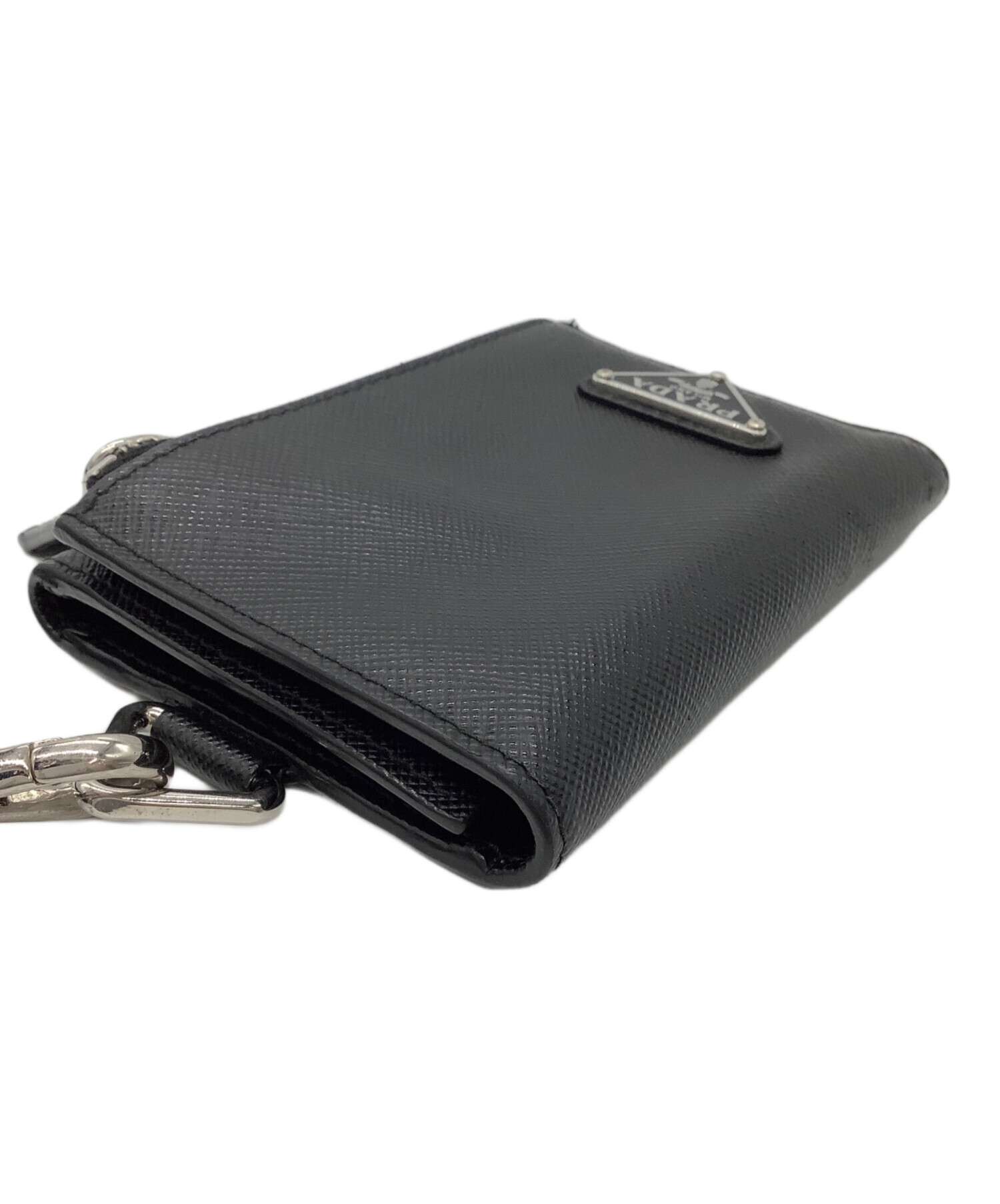 中古・古着通販】PRADA (プラダ) コインケース ブラック｜ブランド