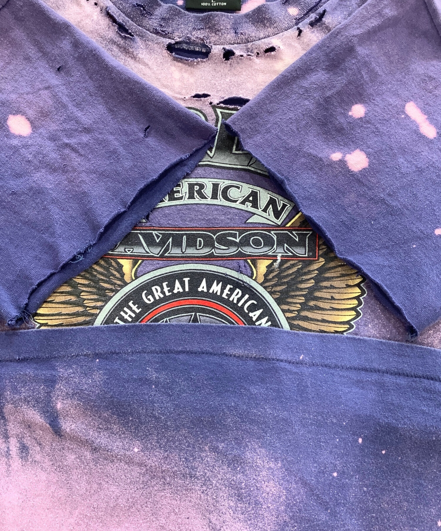 中古・古着通販】HARLEY-DAVIDSON (ハーレーダビッドソン) 半袖Tシャツ