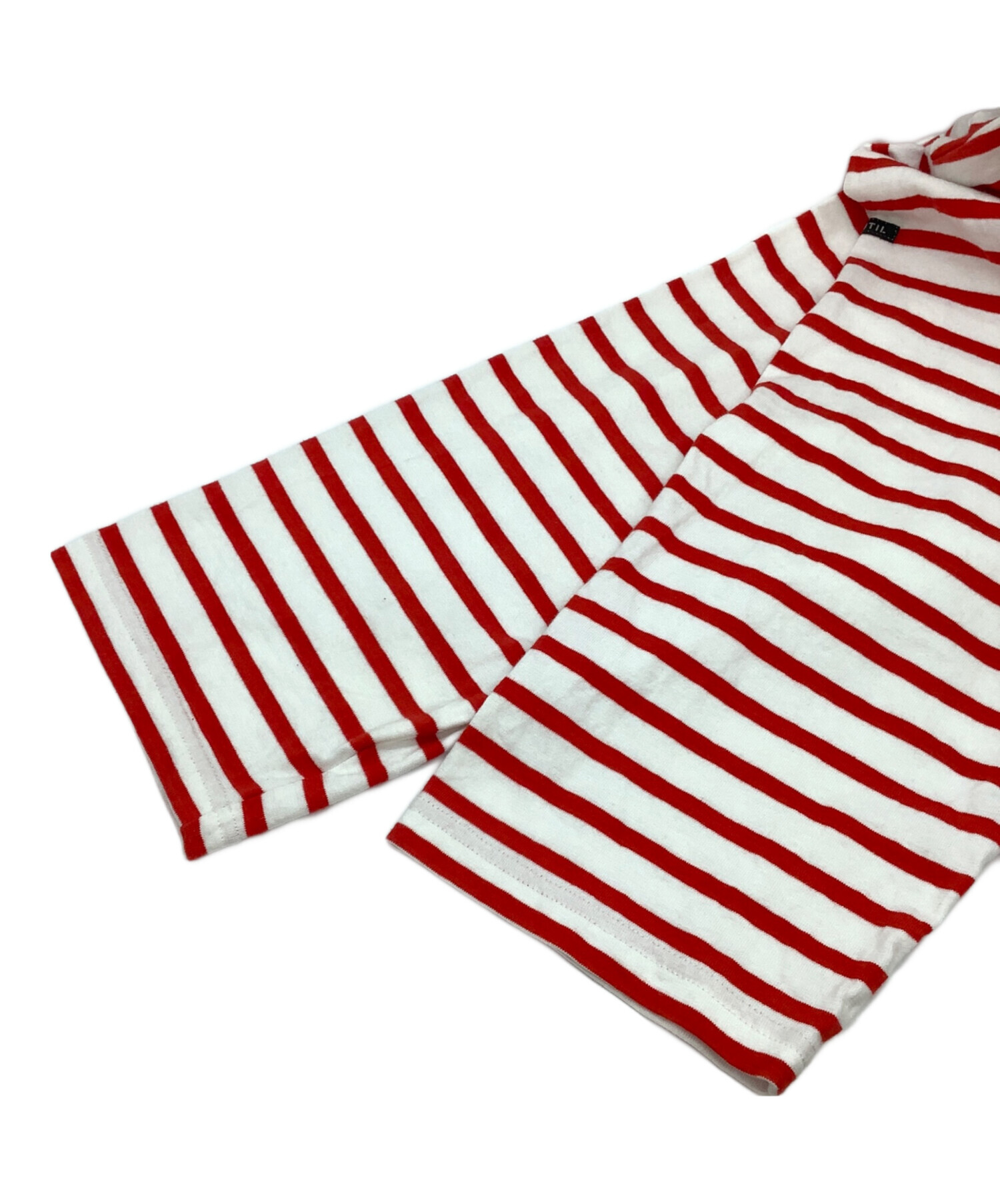 【極美品】ウティ outil バスクシャツ　size1 中古・古着通販】OUTIL (ウティ) バスクシャツ レッド サイズ:1