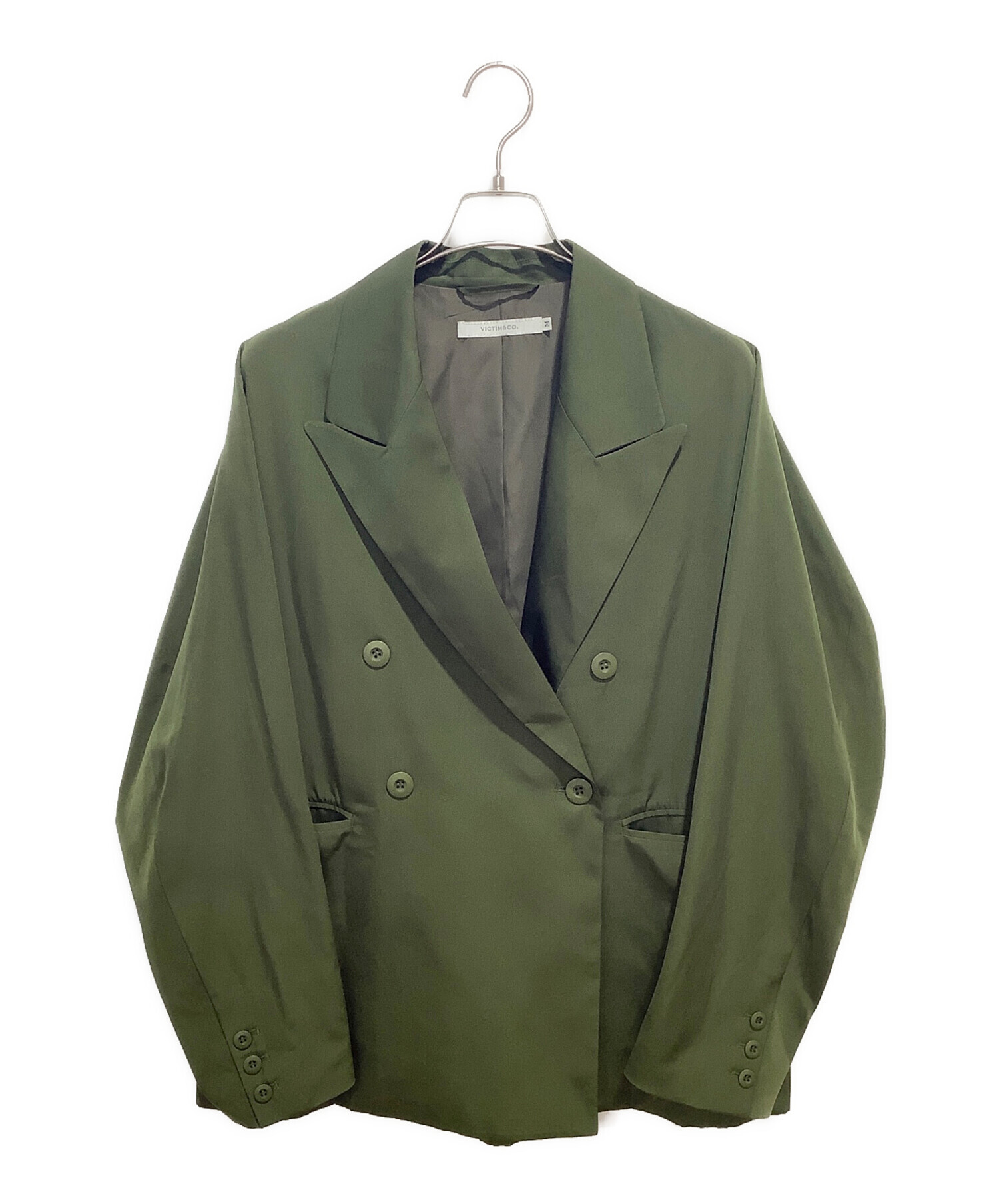 中古・古着通販】VICTIM (ヴィクティム) テックダブルジャケット 