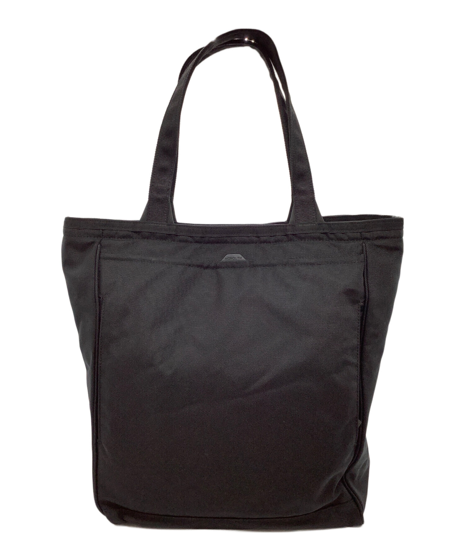 中古・古着通販】MONOLITH (モノリス) TOTE OFFICE SOLID M ブラック