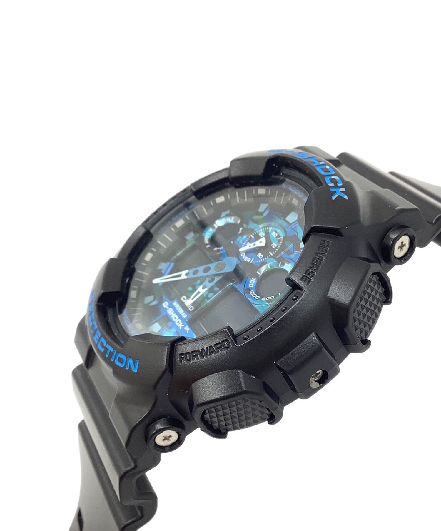 中古・古着通販】CASIO (カシオ) デジアナウォッチ ブルー｜ブランド 