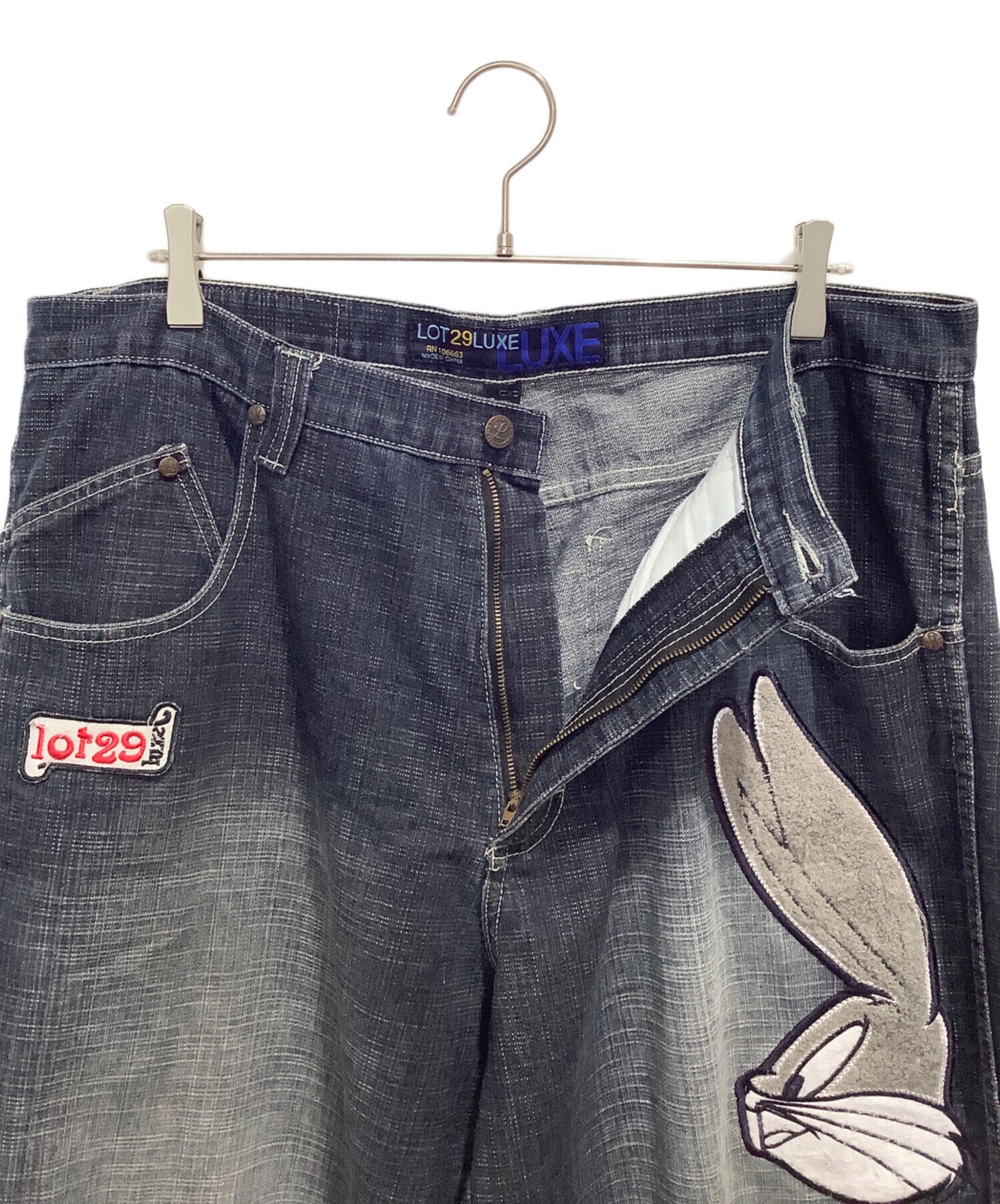 中古・古着通販】LOT29 (ロット29) LOONEY TUNES デニムパンツ